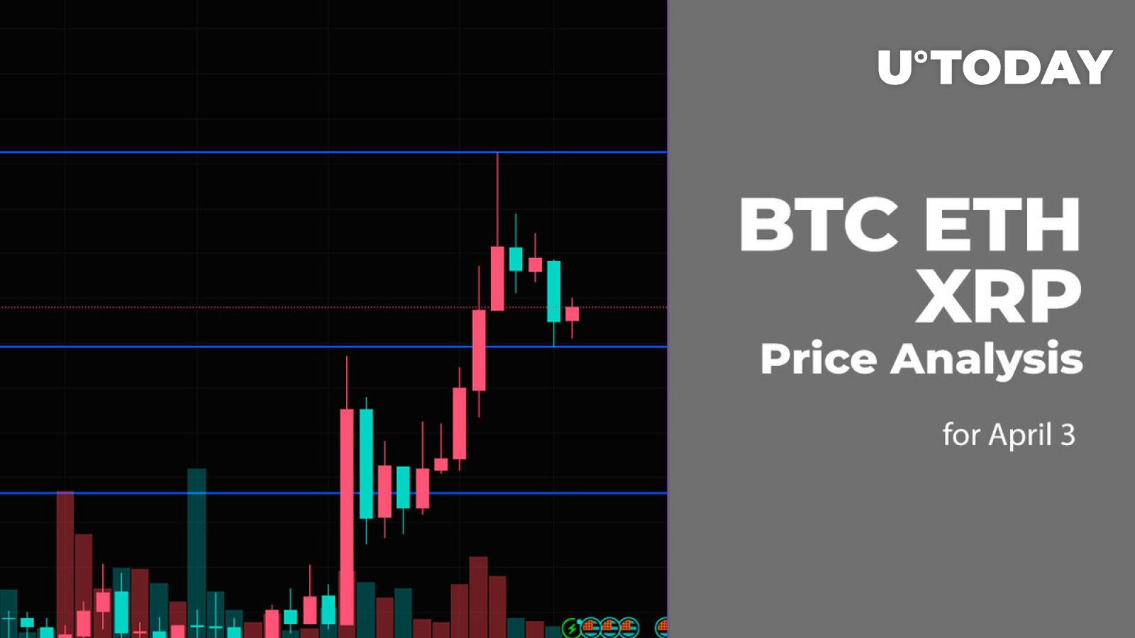 BTC, ETH and XRP Price Analysis for April 3 BTC, ETH and XRP Price Analysis for April 3