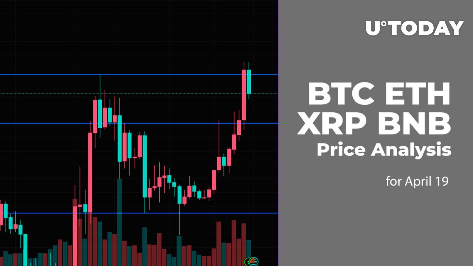 BTC, ETH, XRP and BNB Price Analysis for April 19 BTC, ETH, XRP and BNB Price Analysis for April 19