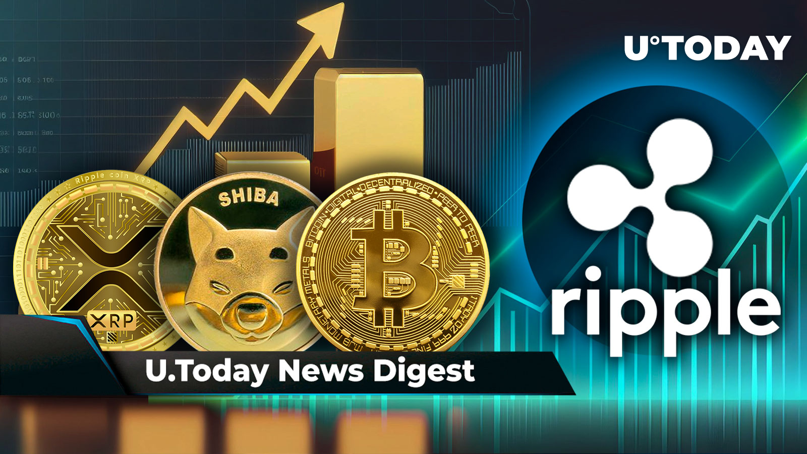 XRP, SHIB and BTC Adoption Surges Thanks to New Partnership, Ripple’s Top Execs Show New Trial Schedule, SHIB Hits New Milestone: Crypto News Digest by U.Today