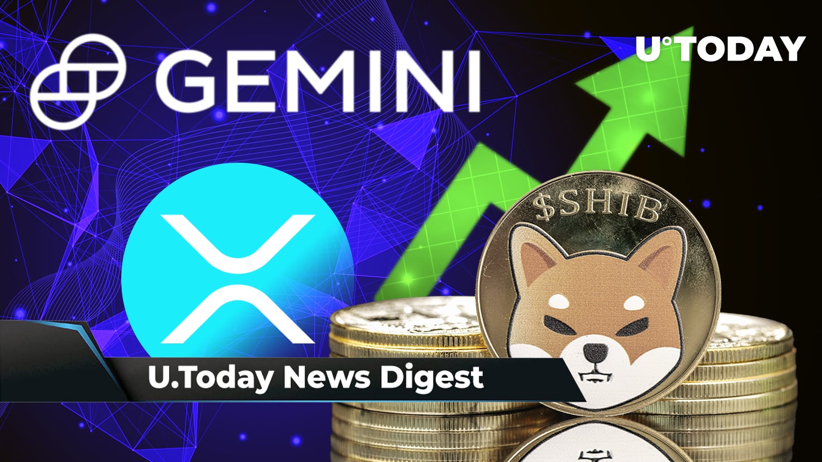 SHIB Lead Teases 3 New 'Partnershibs,' XRP Listed by Gemini, 20 Trillion SHIB Held by Robinhood: Crypto News Digest by U.Today