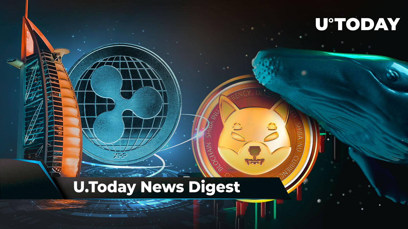 Ripple Attracting Institutional Investors in Dubai, Cramer Issues Major Bitcoin Price Warning, Mysterious SHIB Whale Buys Billions of SHIB: Crypto News Digest by U.Today