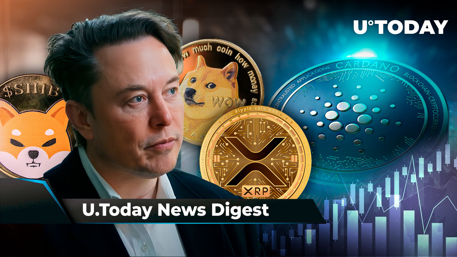 Elon Musk Triggers Reaction of DOGE, SHIB, XRP Armies; BTC Bulls Receive Warning from Peter Brandt, ADA Eyes 2,448% Surge Per This Prediction: Crypto News Digest by U.Today – U.Today