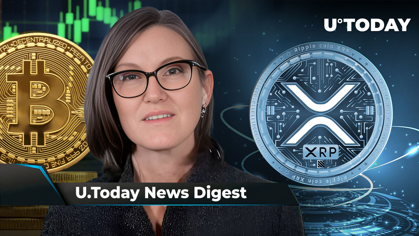 BTC Predicted to Reach 0,000 by Cathie Wood, XRP Relisted on Major Exchange, SHIB Rep Explains Why ShibaSwap 2.0 Not Released Yet: Crypto News Digest by U.Today