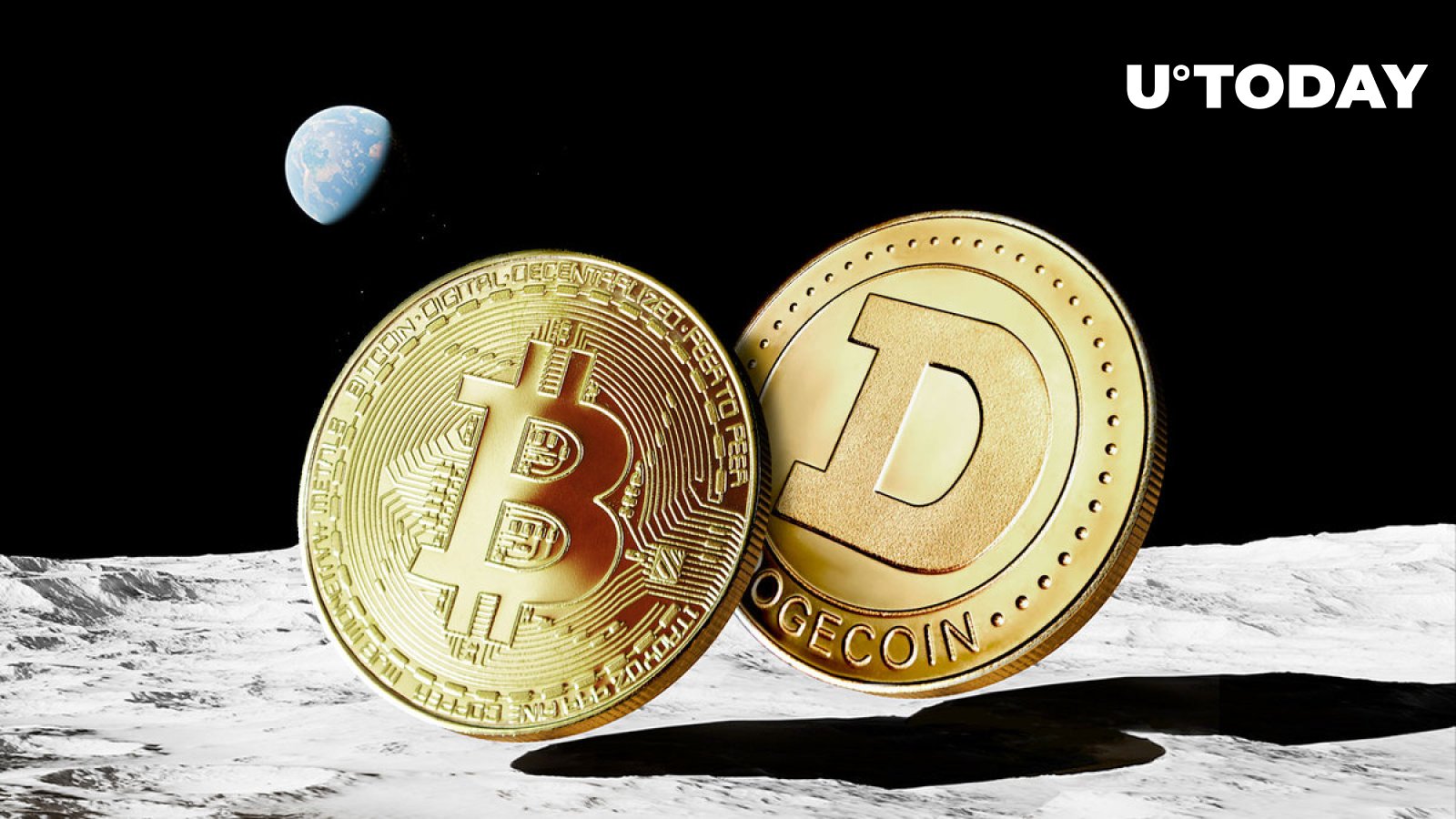 Dogecoin and Bitcoin Head to Moon With Epic Rocket Launch Today
