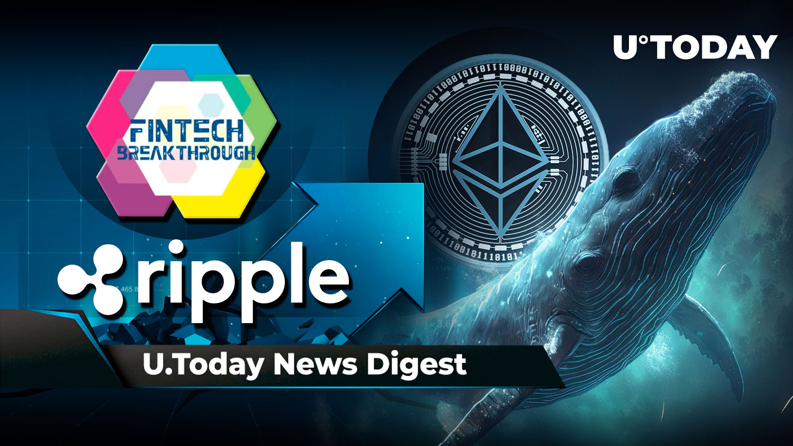 Ripple Labs Wins Rare Award in Payments Technology, Ethereum Whales Cash out As ETH Price Drops, XRP Triggers 125% Volume Surge Amid Market Crash: Crypto News Digest by U.Today