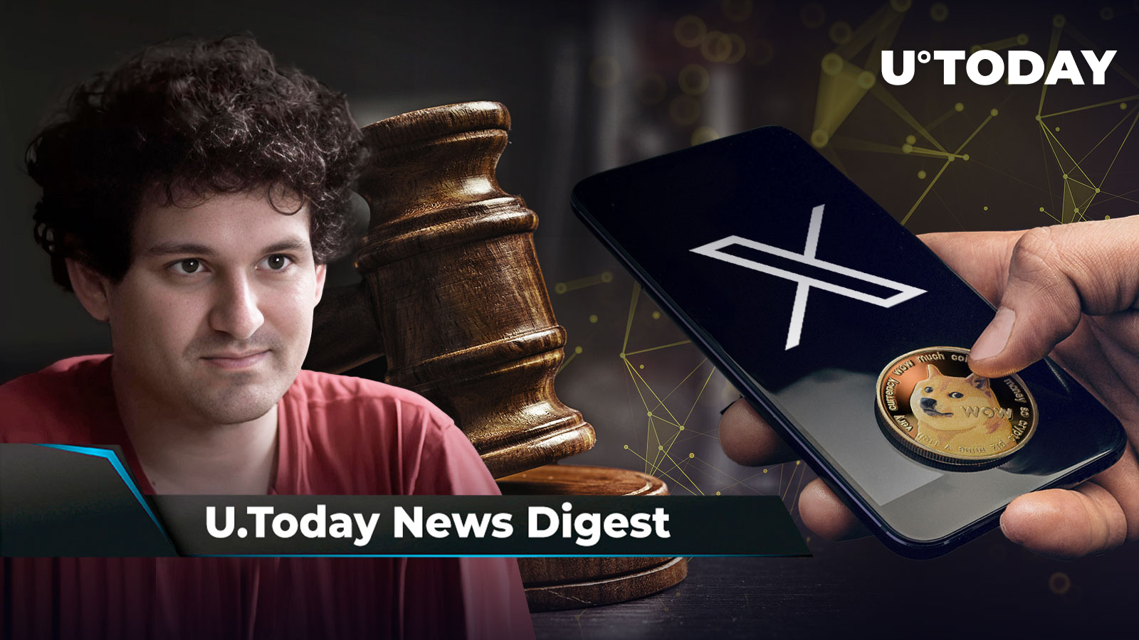 FTX’s Sam Bankman-Fried Sentenced to 25 Years in Prison, Dogecoin Dev Speaks on DOGE Payments on X, SHIB Price History Hints at Double-Digit Gains in April: Crypto News Digest by U.Today