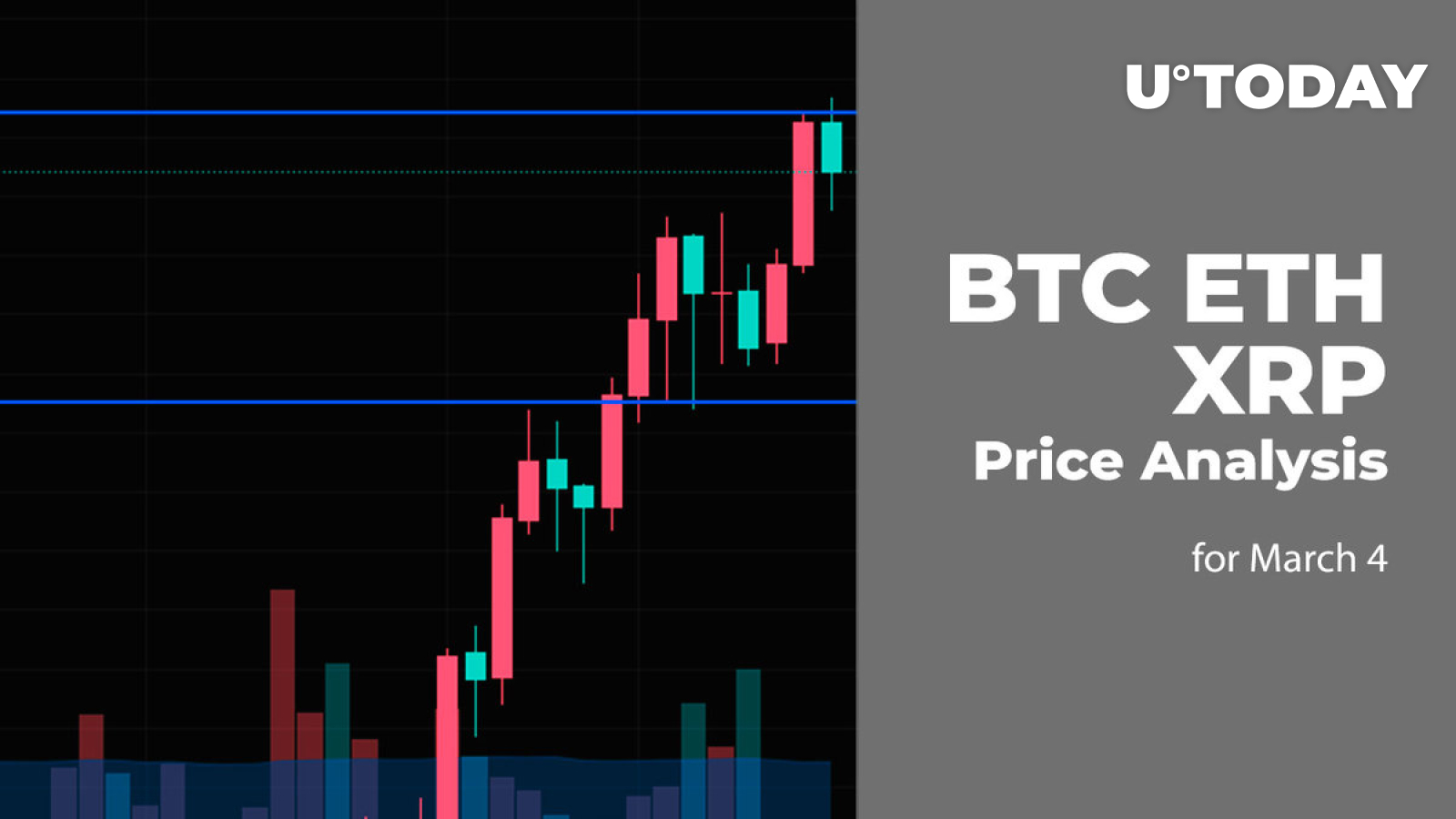 BTC, ETH and XRP Price Prediction for March 4 BTC, ETH and XRP Price Prediction for March 4