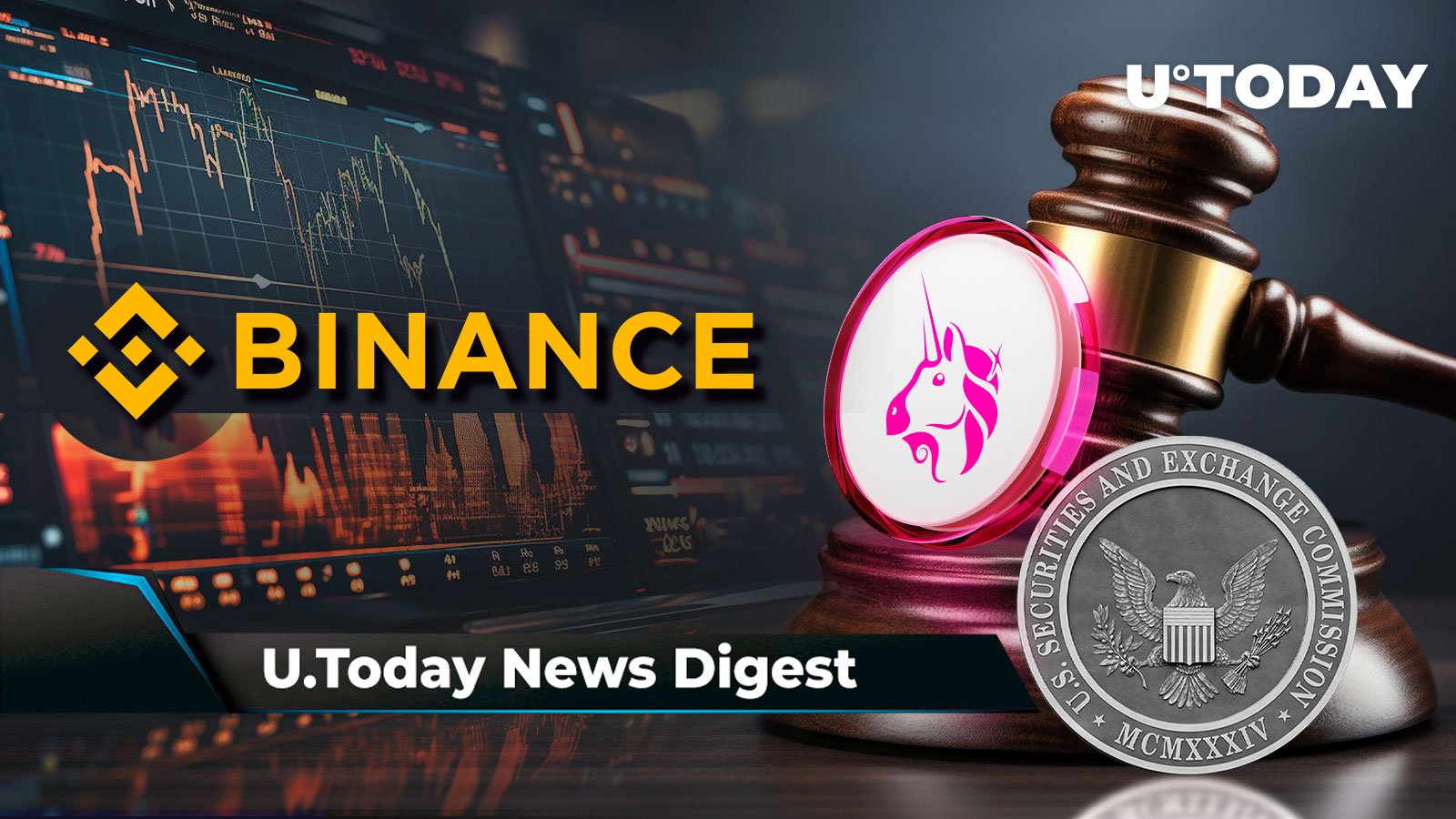 SEC to Sue Uniswap, Binance to Delist Six Large Trading Pairs, Shiba Inu Hits Major Milestone of Four Million Total Addresses: Crypto News Digest by U.Today