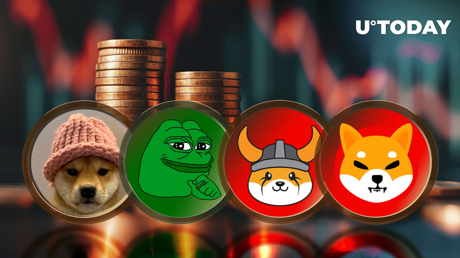 WIF, PEPE, FLOKI, SHIB in Red as Crypto Market Takes Breath