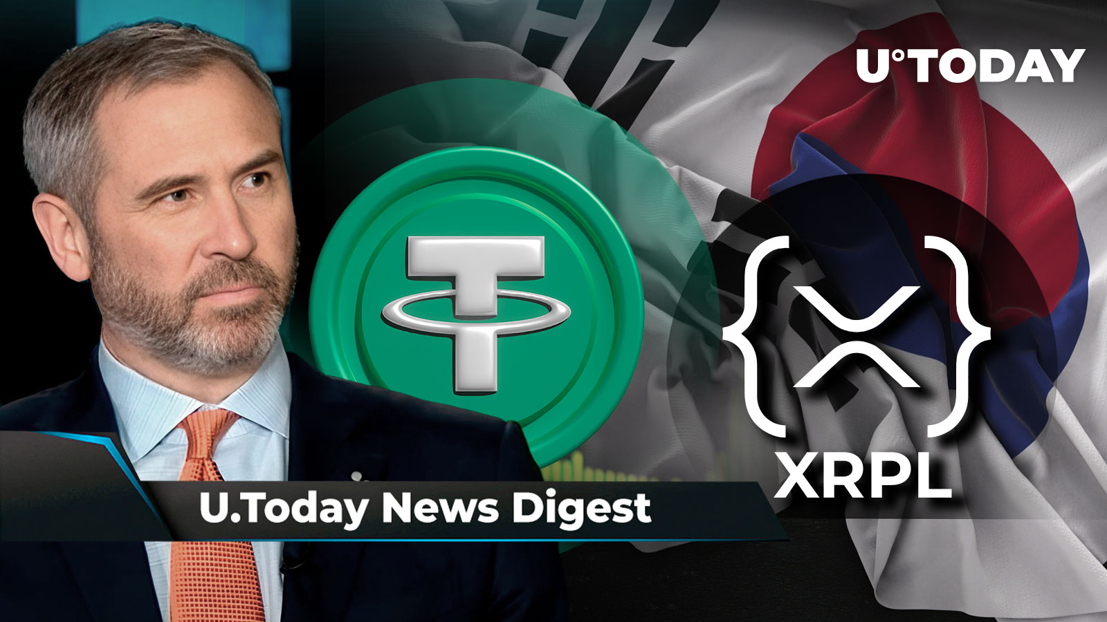 Ripple CEO Denies ‘Attacking’ Tether, XRP Spikes 194% in Volume as Key Ripple v. SEC Date Arrives, XRP Ledger Gets South Korean Validator: Crypto News Digest by U.Today