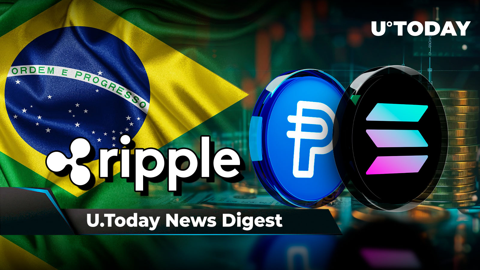 Ripple Donates $100K to Victims of Brazil Floods, PayPal's Stablecoin Goes Live on Solana, Mastercard Issues New Crypto Announcement: Crypto News Digest by U.Today