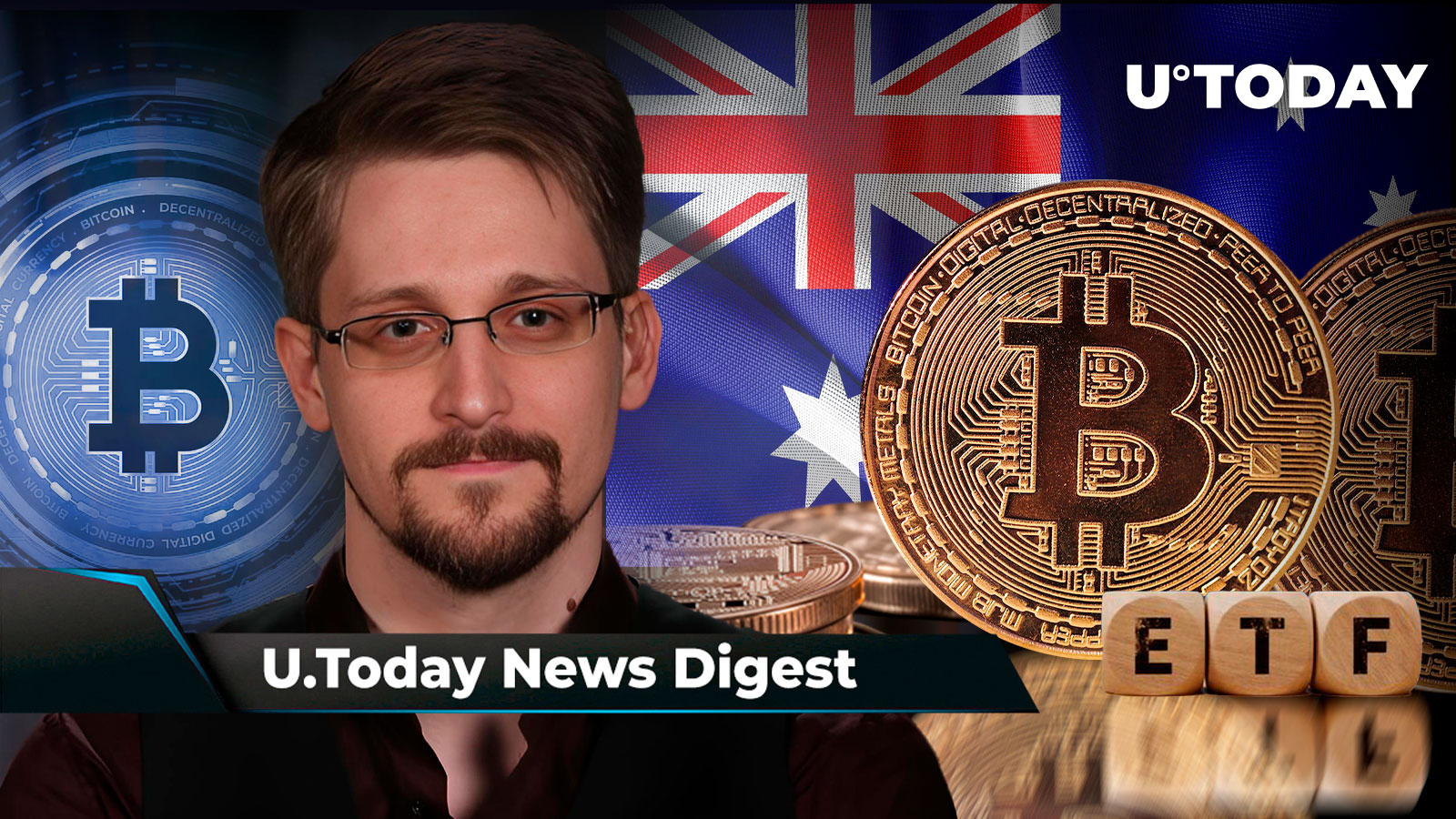 Edward Snowden Issues BTC Comment on Berkshire Hathaway's 99.97% Fall, Australian Spot Bitcoin ETF Goes Live, SHIB Burn Rate Soars 10,990%: Crypto News Digest by U.Today