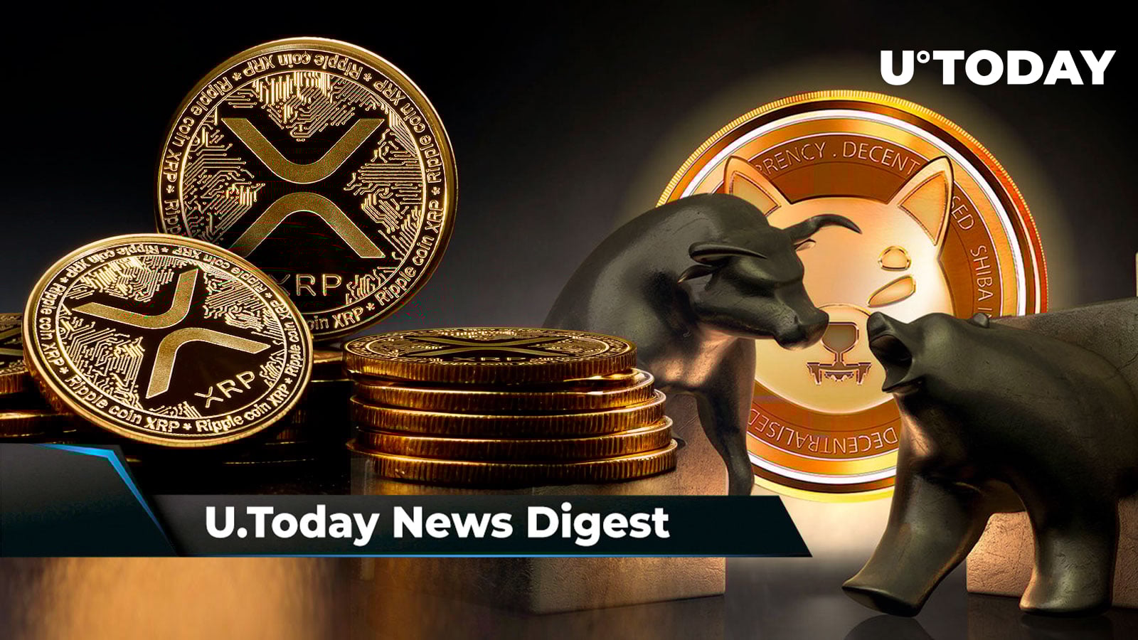 XRP Attracts $1.2 Million Inflow, 40 Trillion SHIB in Spotlight As Bulls and Bears Clash, Cardano Dominating Social Media Discussions: Crypto News Digest by U.Today