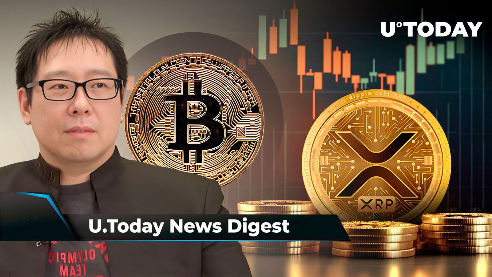 Samson Mow Shares Prediction on When BTC Might Hit $1 Million, XRP Secures Golden Cross, BlackRock's BTC ETF Records Massive Milestone: Crypto News Digest by U.Today