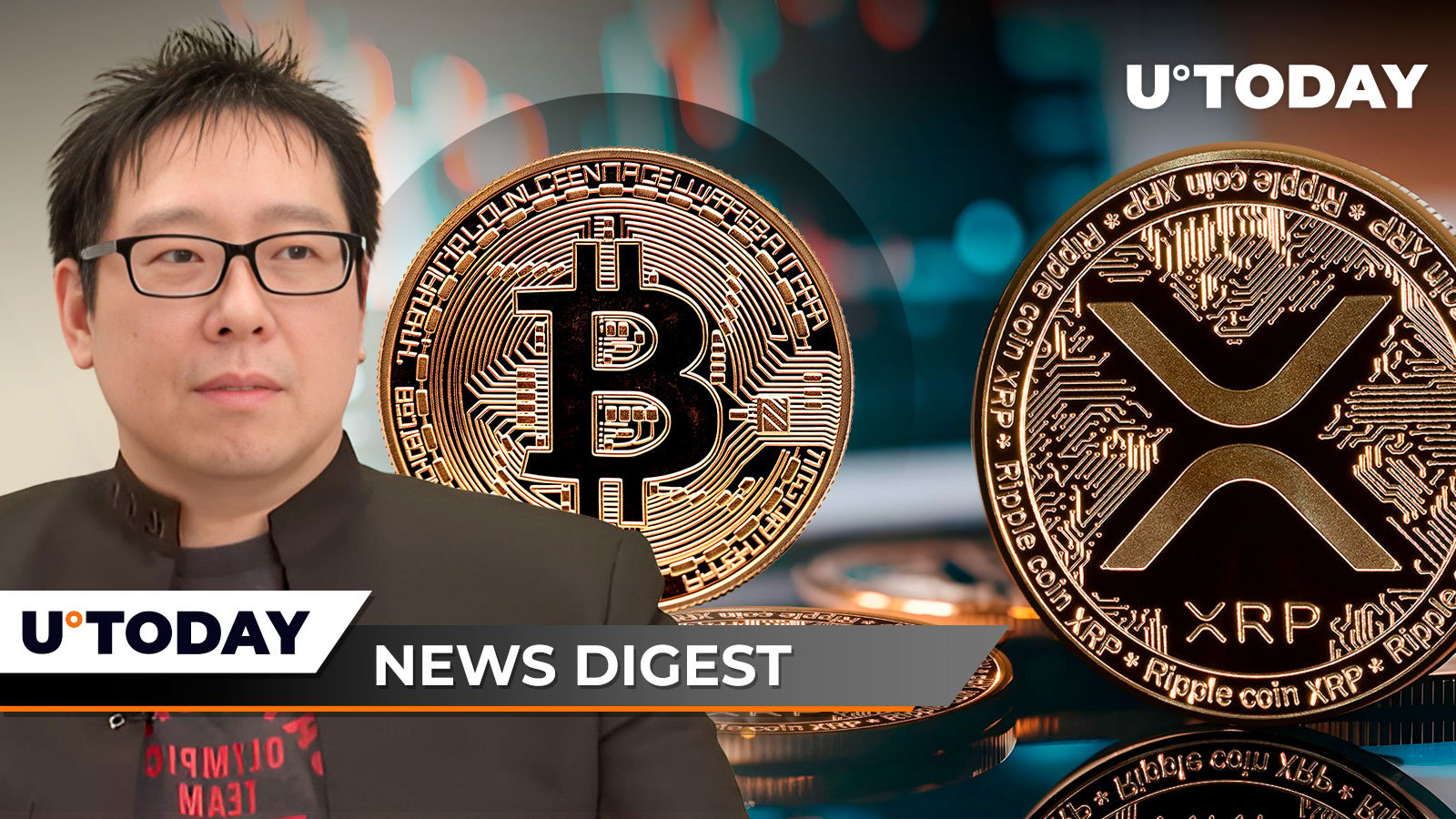 3.6 Billion XRP in 24 Hours, Samson Mow Expects 'Super Bullish Bitcoin News' Soon, Ethereum ETFs Witness Massive Outflows: Crypto News Digest by U.Today