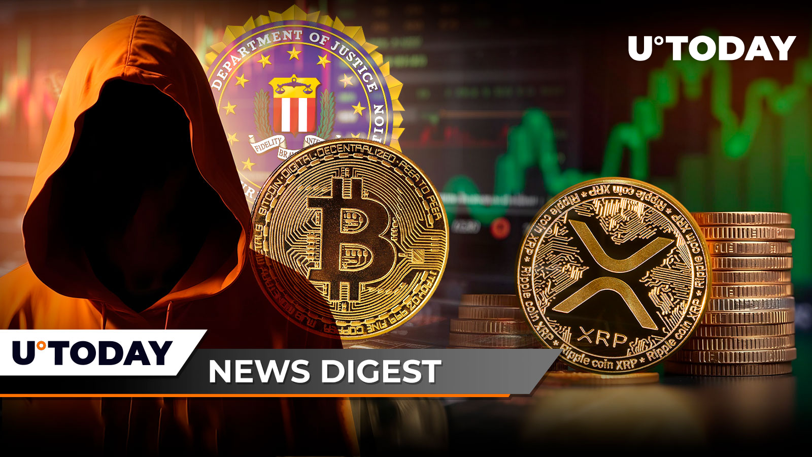 FBI Breaks Silence about BTC Creator Satoshi Nakamoto, XRP Sees $12 Billion Real Trading Volume Surge, Arthur Hayes Predicts Epic Altcoin Season: Crypto News Digest by U.Today