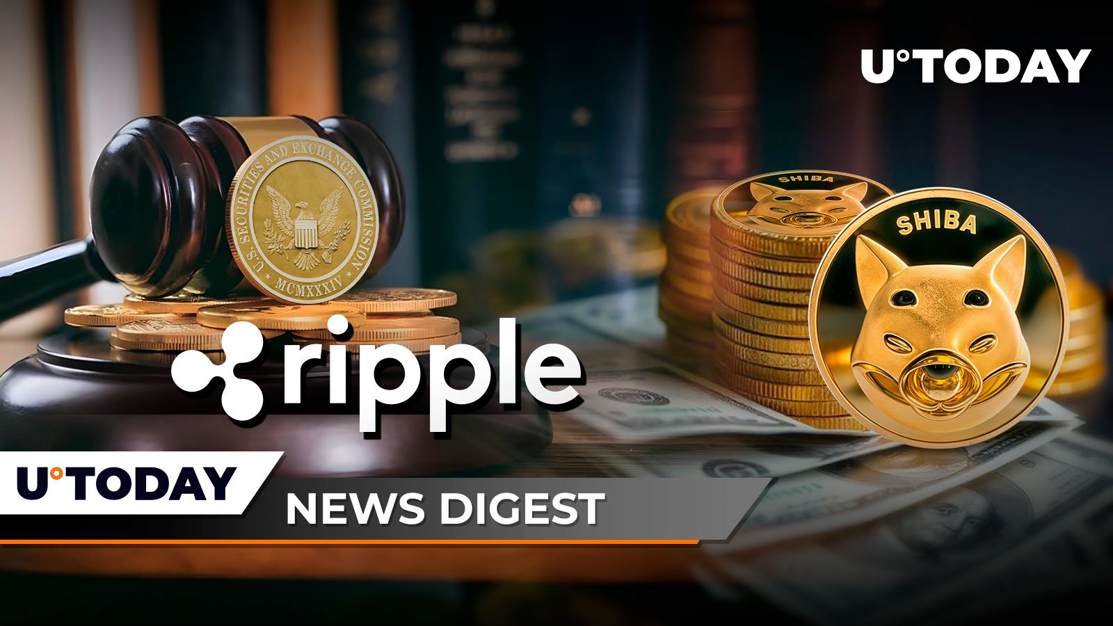 SEC Veteran Teases Potential Appeal Path in Ripple Case, 337 Billion SHIB Moved in 24 Hours, Ethereum's Buterin Makes Major ETH Transfer to Kraken: Crypto News Digest by U.Today