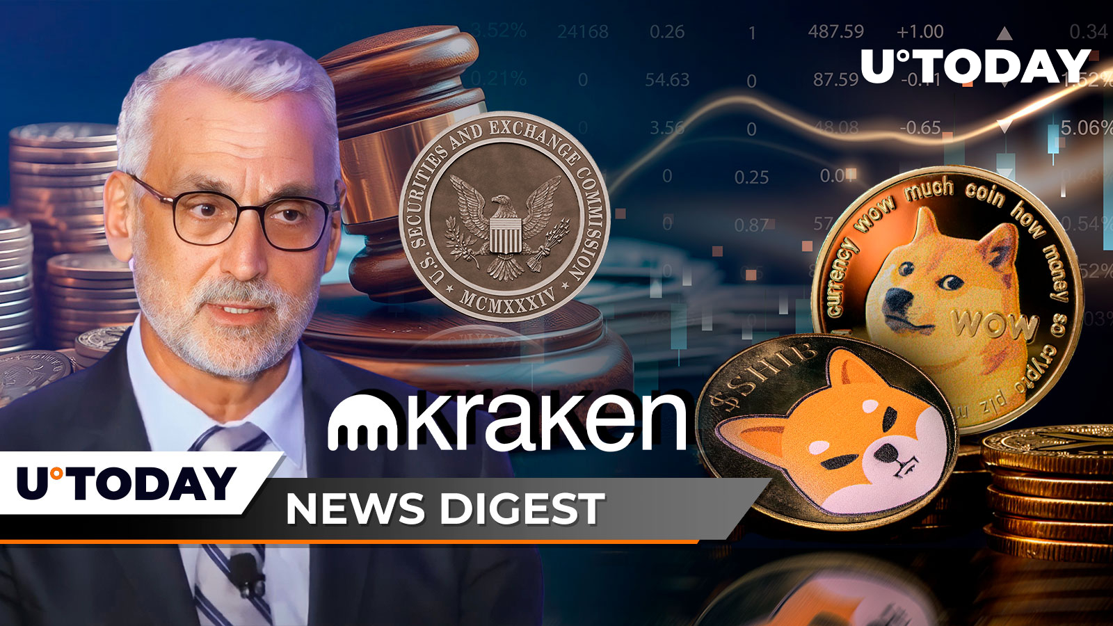 Ripple Celebrates Another SEC Loss, DOGE Surpasses SHIB and Other Meme Coins in Key Metric, SHIB Surges 671% in Inflows as Price on Verge of Breakout: Crypto News Digest by U.Today