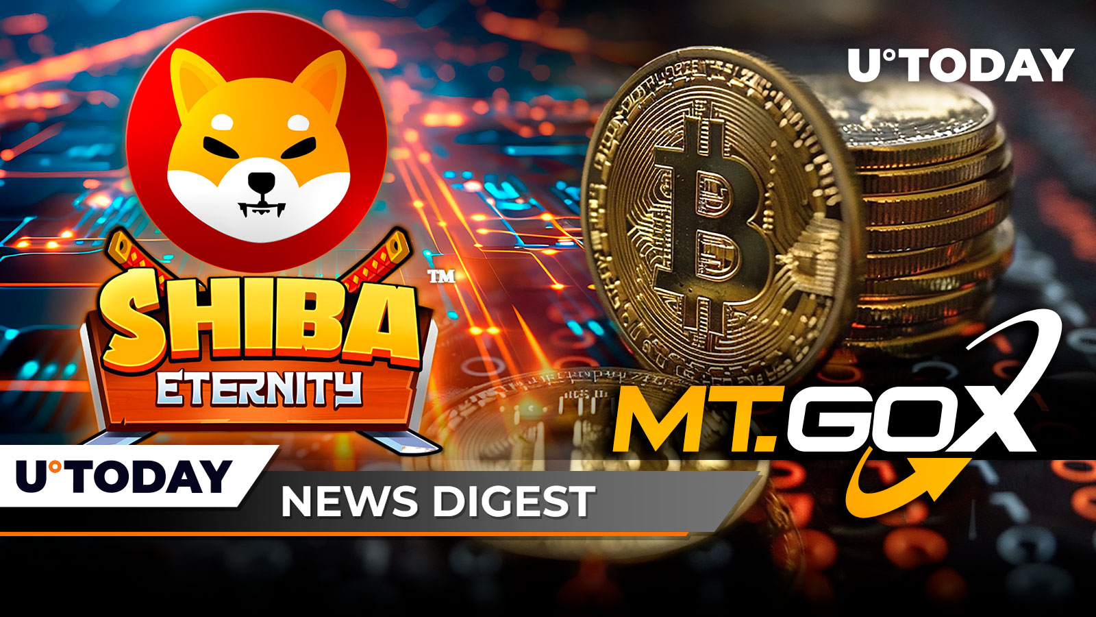 Mt. Gox Makes Enormous BTC Transfer, Shiba Eternity Game Goes Live in Closed Beta, Fidelity's Bitcoin ETF Debuts in London: Crypto News Digest by U.Today