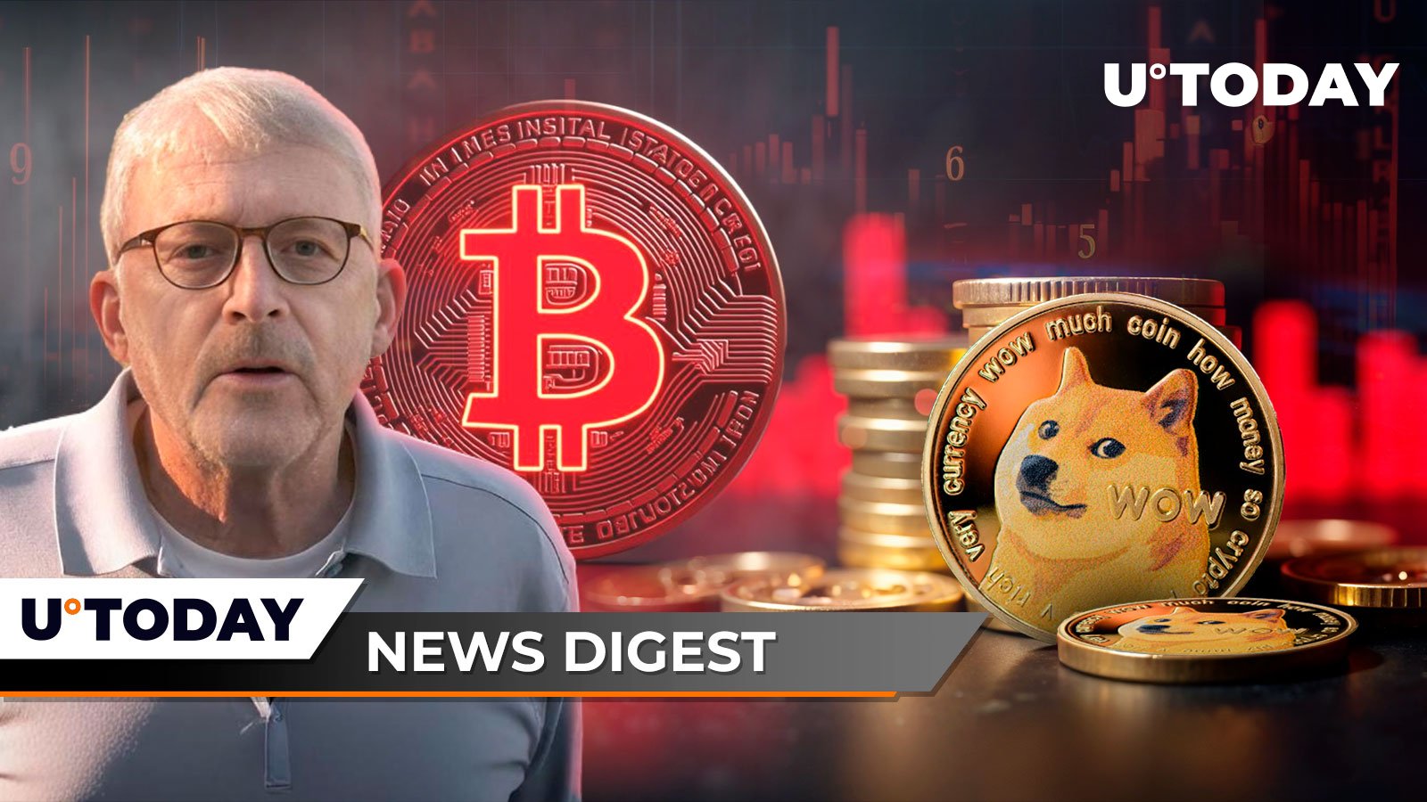 Dogecoin Adds Another Zero, Peter Brandt Makes Important Bitcoin Correction Statement, 187 Million XRP in 24 Hours: Crypto News Digest by U.Today