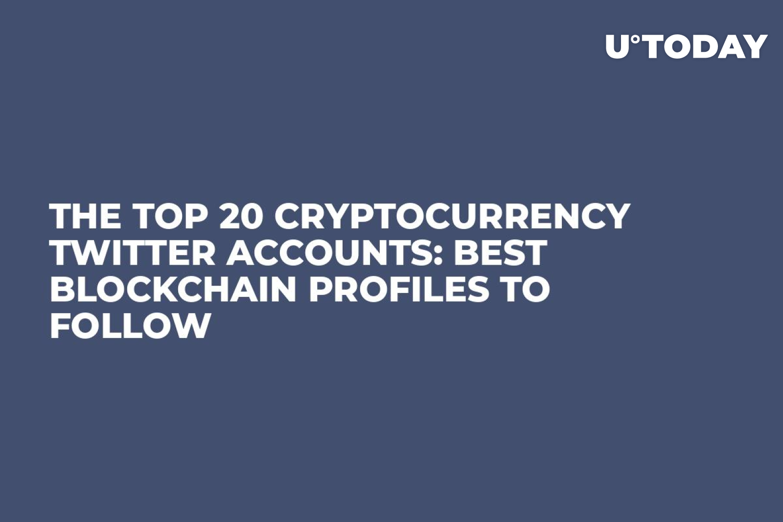 best twitter accounts for cryptocurrency