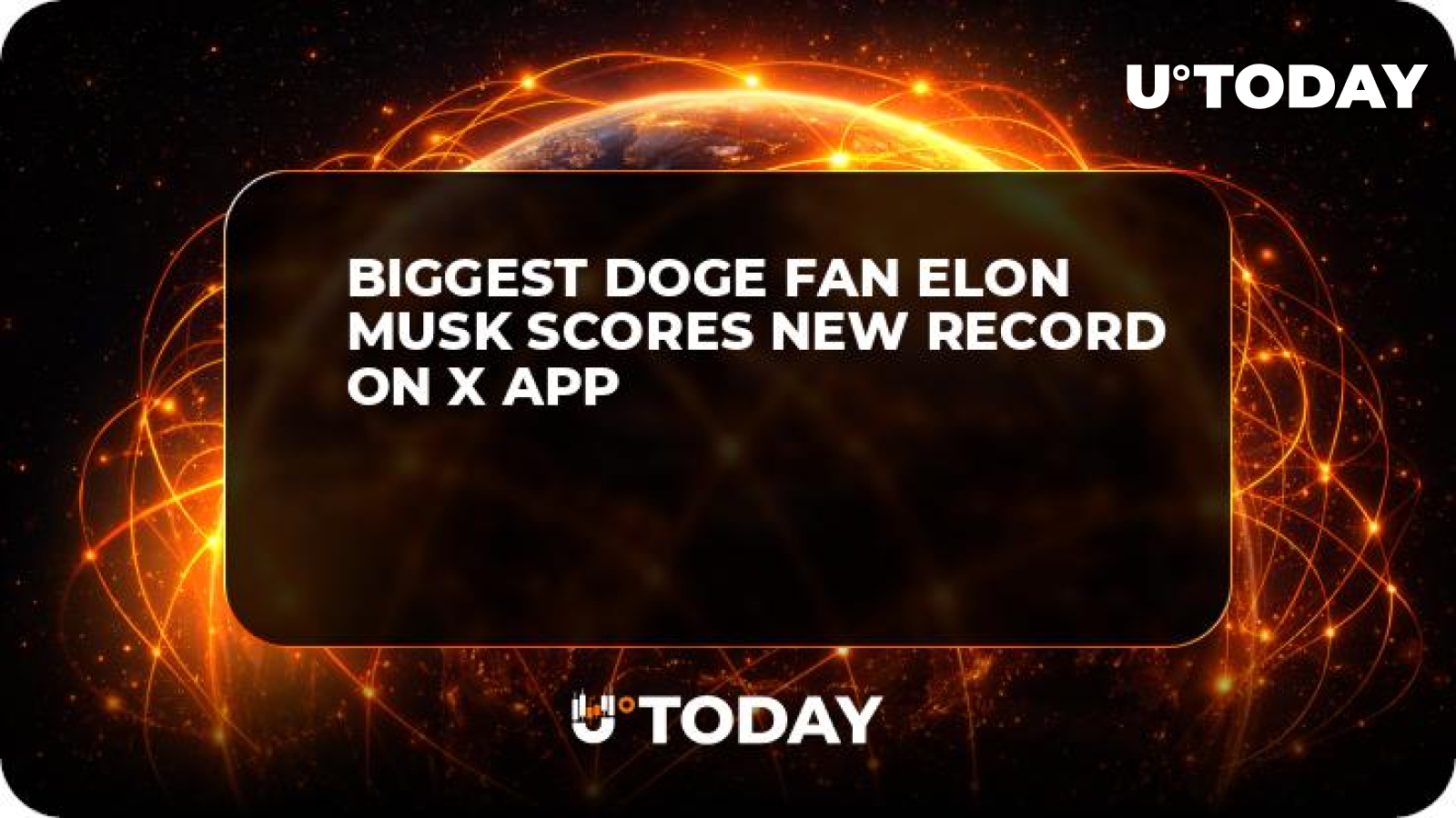 Biggest DOGE Fan Elon Musk Scores New Record on X App - U.Today