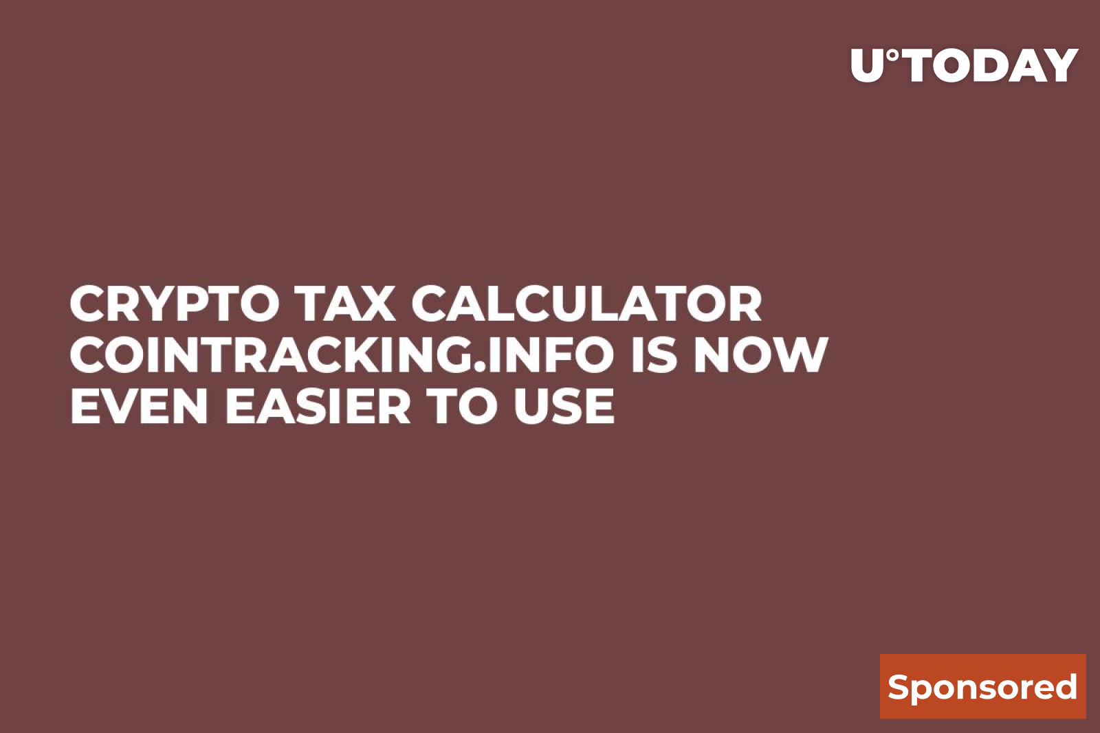 Crypto Tax Calculator CoinTracking.info Is Now Even Easier to Use - U.Today
