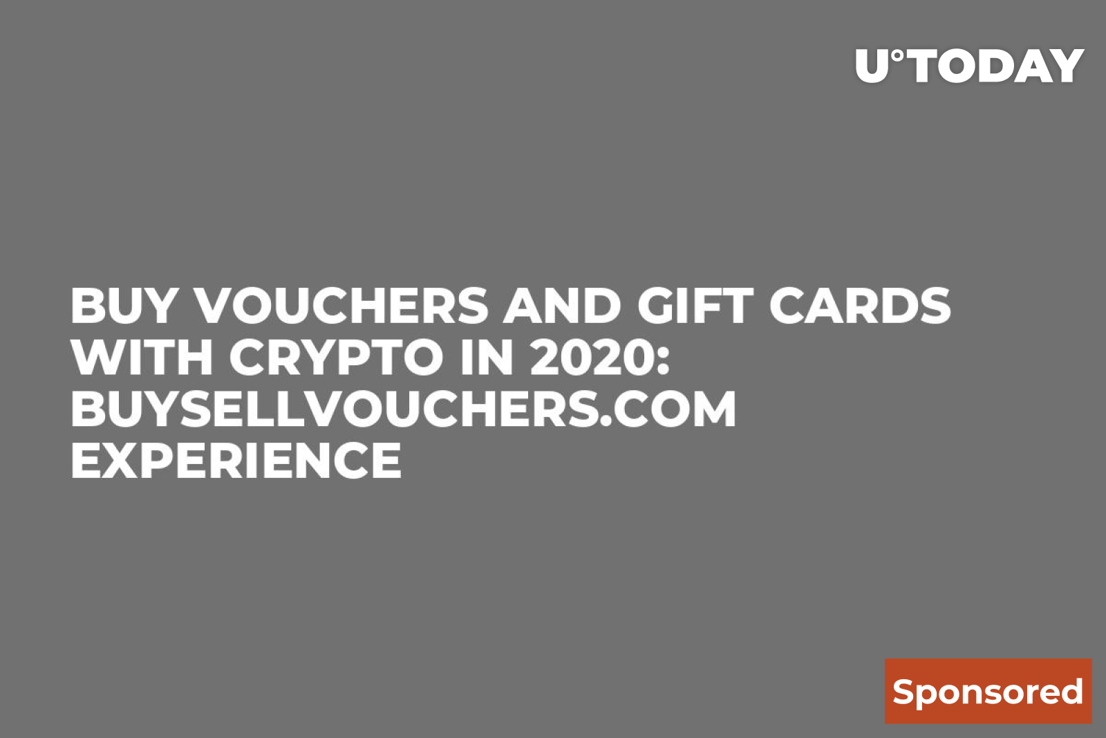 Buy Vouchers and Gift Cards with Crypto in 2020: BuySellVouchers.com  Experience - U.Today