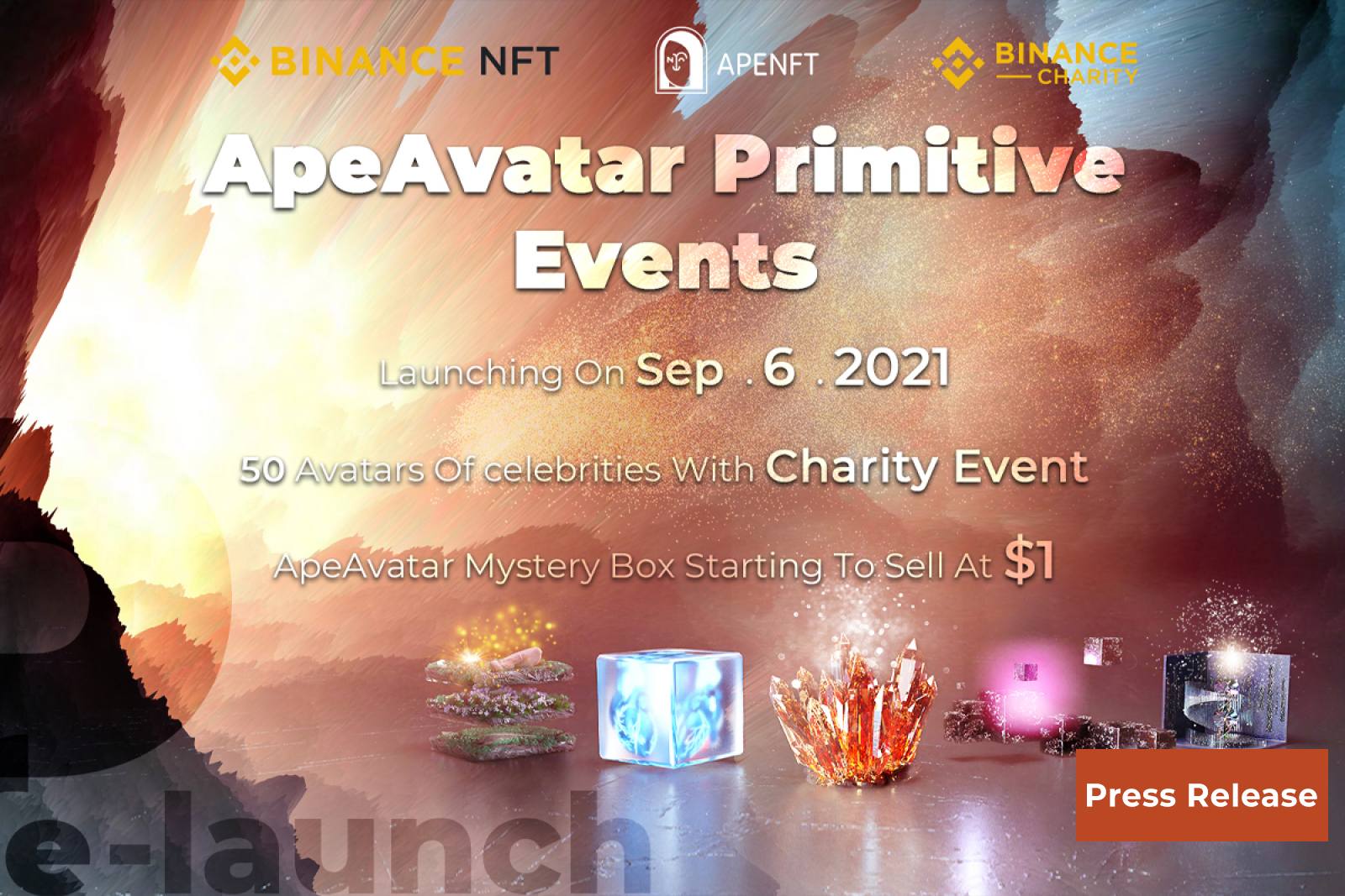 binance-and-apenft-are-to-cohost-the-apeavatar-charity-mystery-box-event-on-september-6