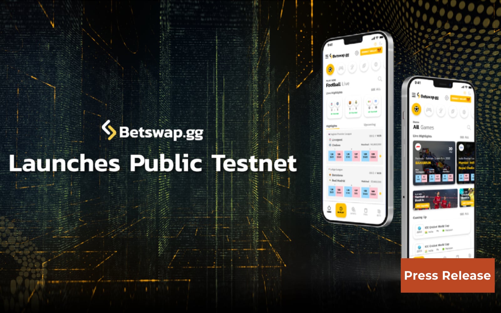 Betswap.gg Launches Public Testnet - Decentralized Sports Betting  Marketplace