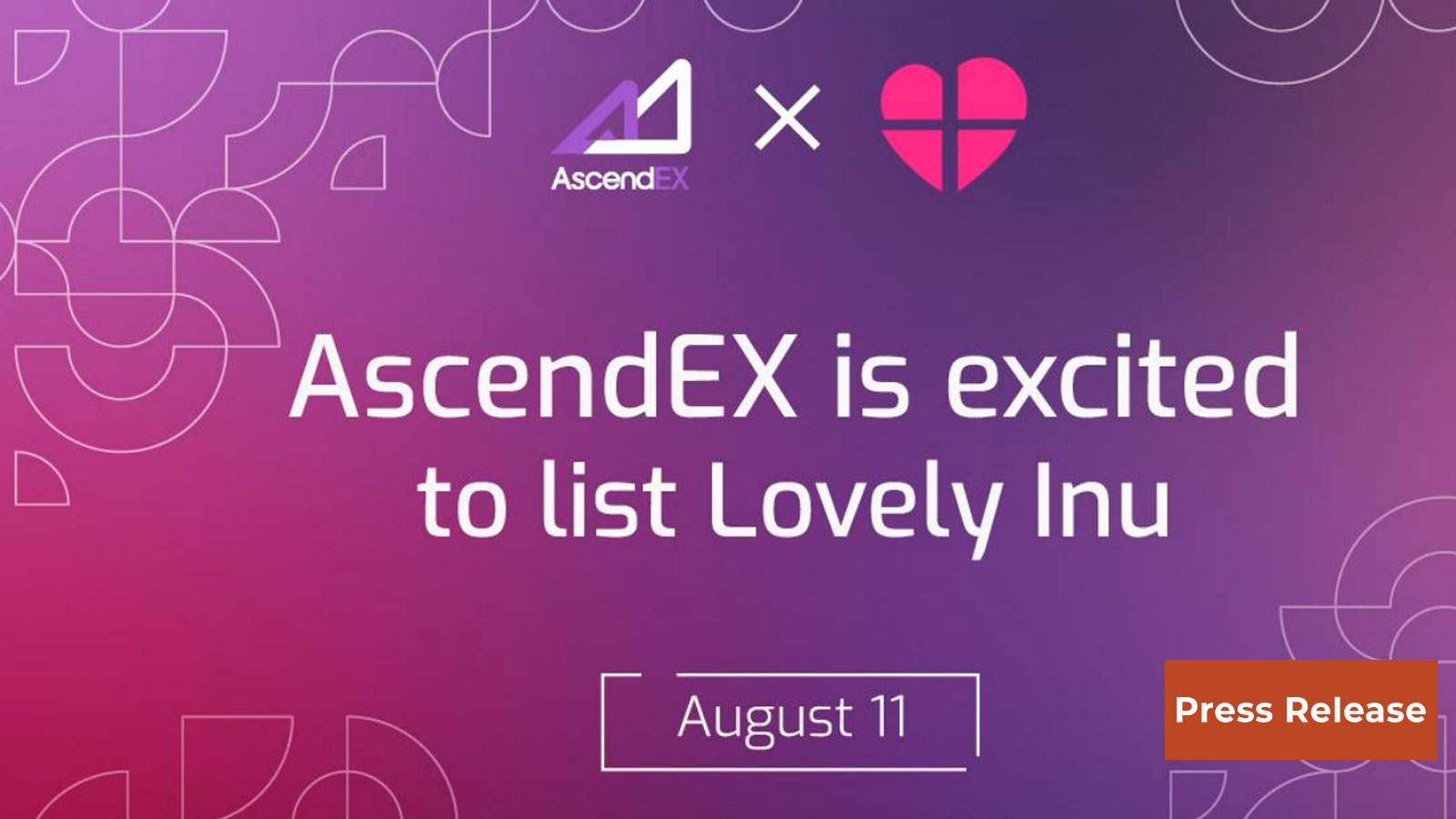 AscendEX Lists Lovely Inu (LOVELY), a DeFi Meme Platform