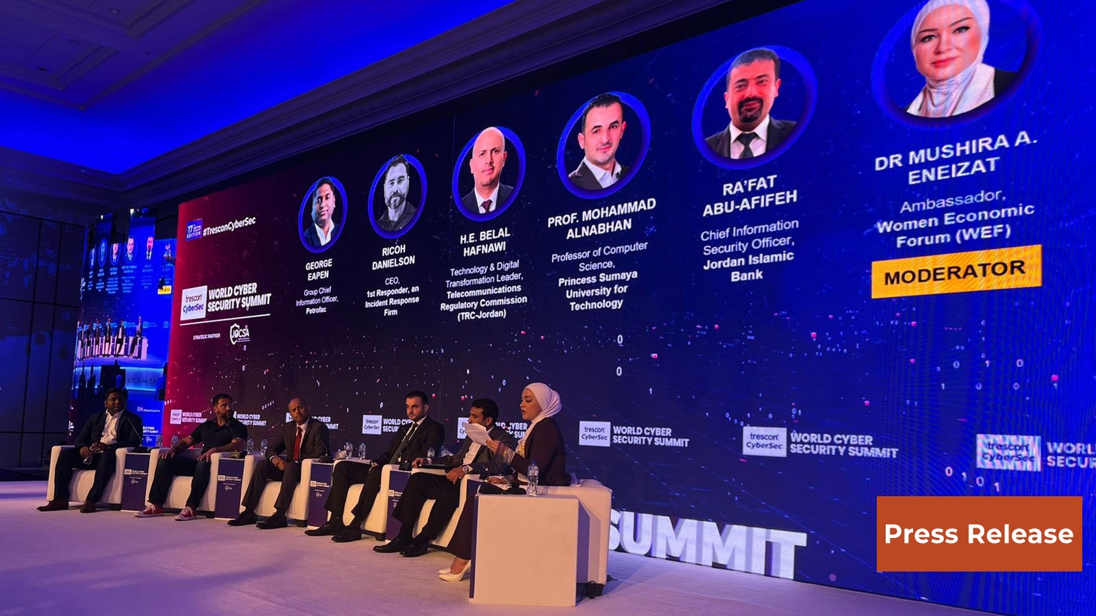 World Cyber Security Summit In Jordan Brought Together Global Cyber Security Experts To Tackle 6013