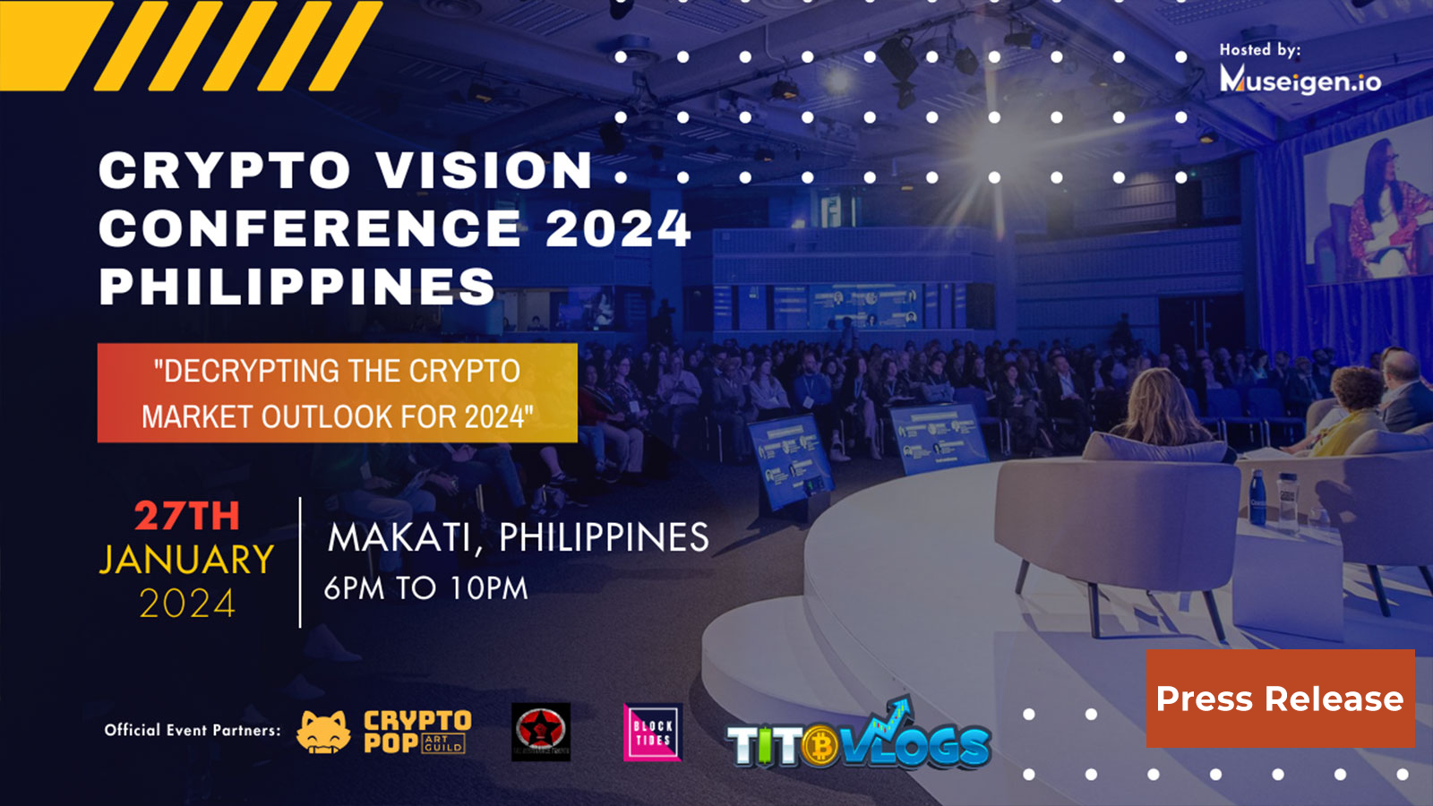 Step Into the Future of Crypto at the Crypto Vision Conference 2024 in Makati!