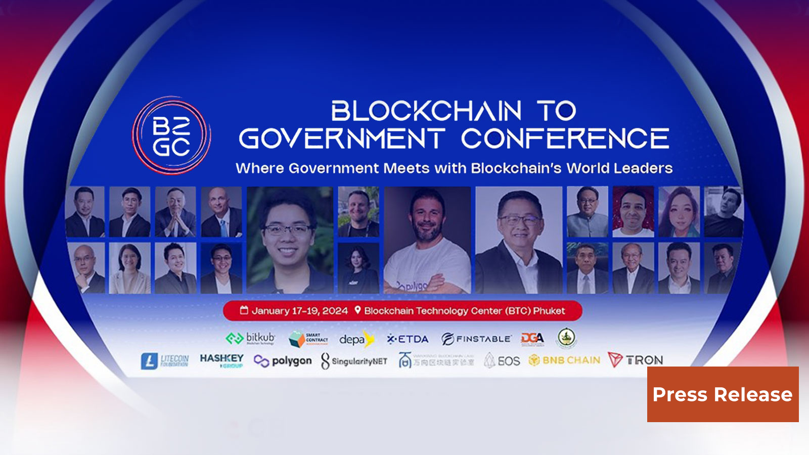 Phuket to Pioneer Blockchain Mass Adoption in Thailand with B2GC: Blockchain to Government Conference