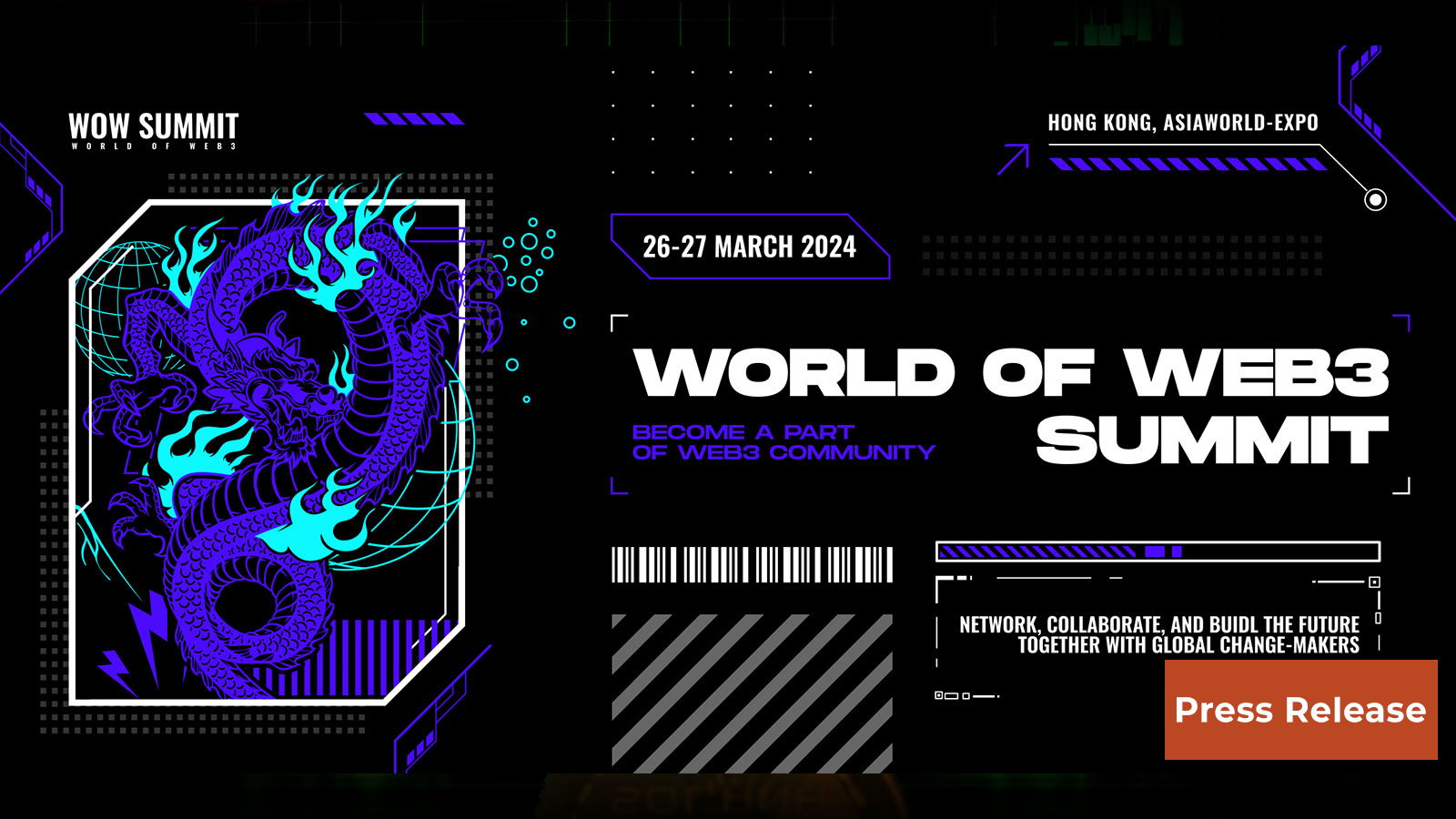 WOW Summit Returns to Hong Kong on 26-27th March 2024, Unveiling the Future of Web3 Technology and Innovations
