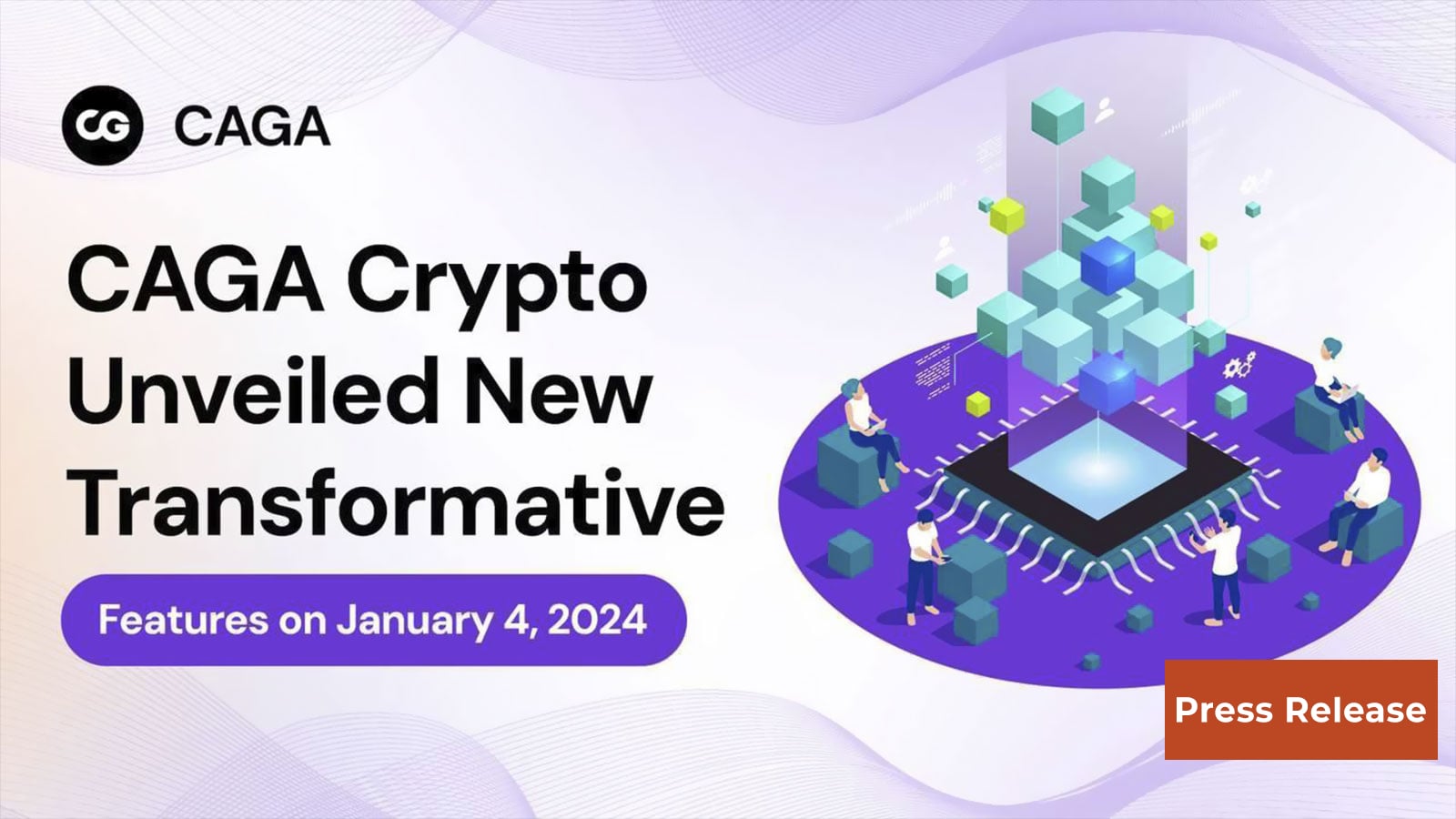 CAGA Crypto Unveiled New Transformative Features on January 4, 2024