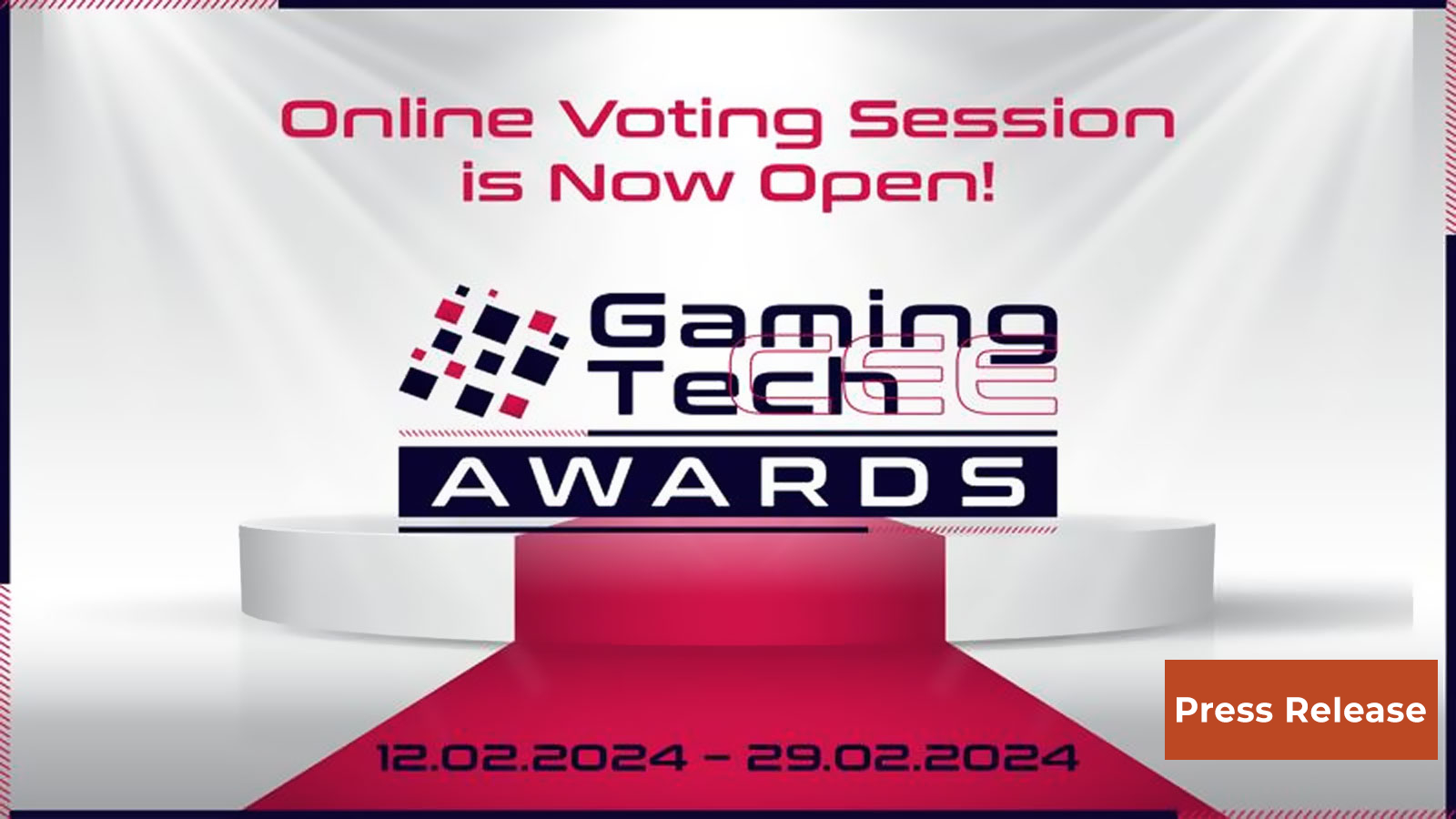 HIPTHER Announces Online Voting Session for GamingTECH Awards 2024, Leading to the Grand Event at the Prague Gaming & TECH Summit