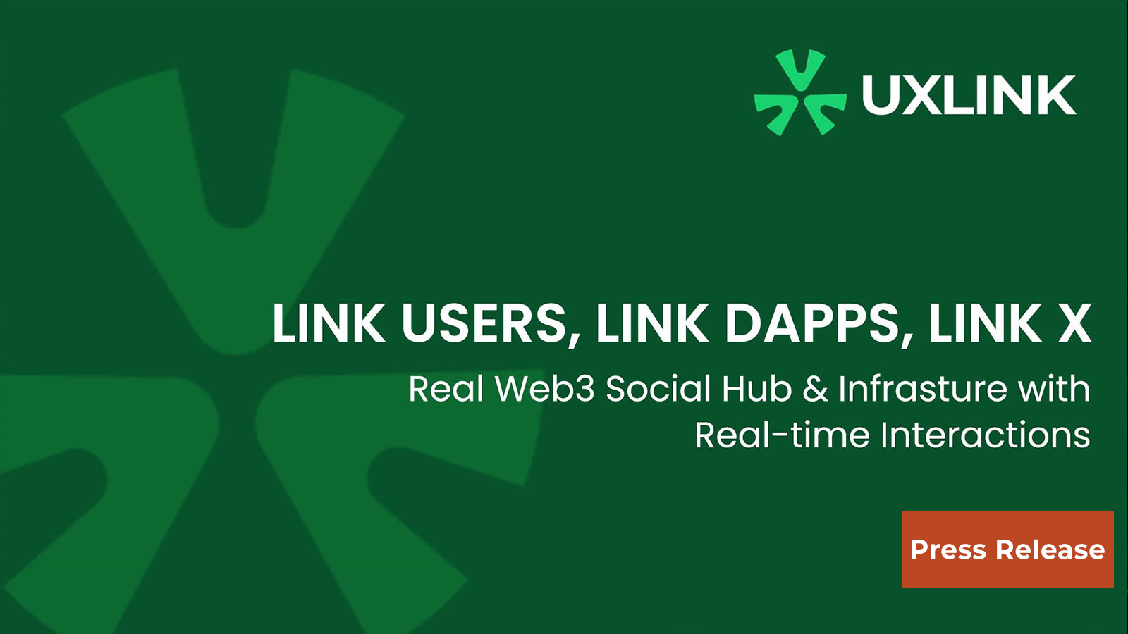 Breaking Records: UXLINK Attracts 978,000 New Web3 Wallet Registration with $78,000,000 Deposit asset from February 01 to February 22, 2024