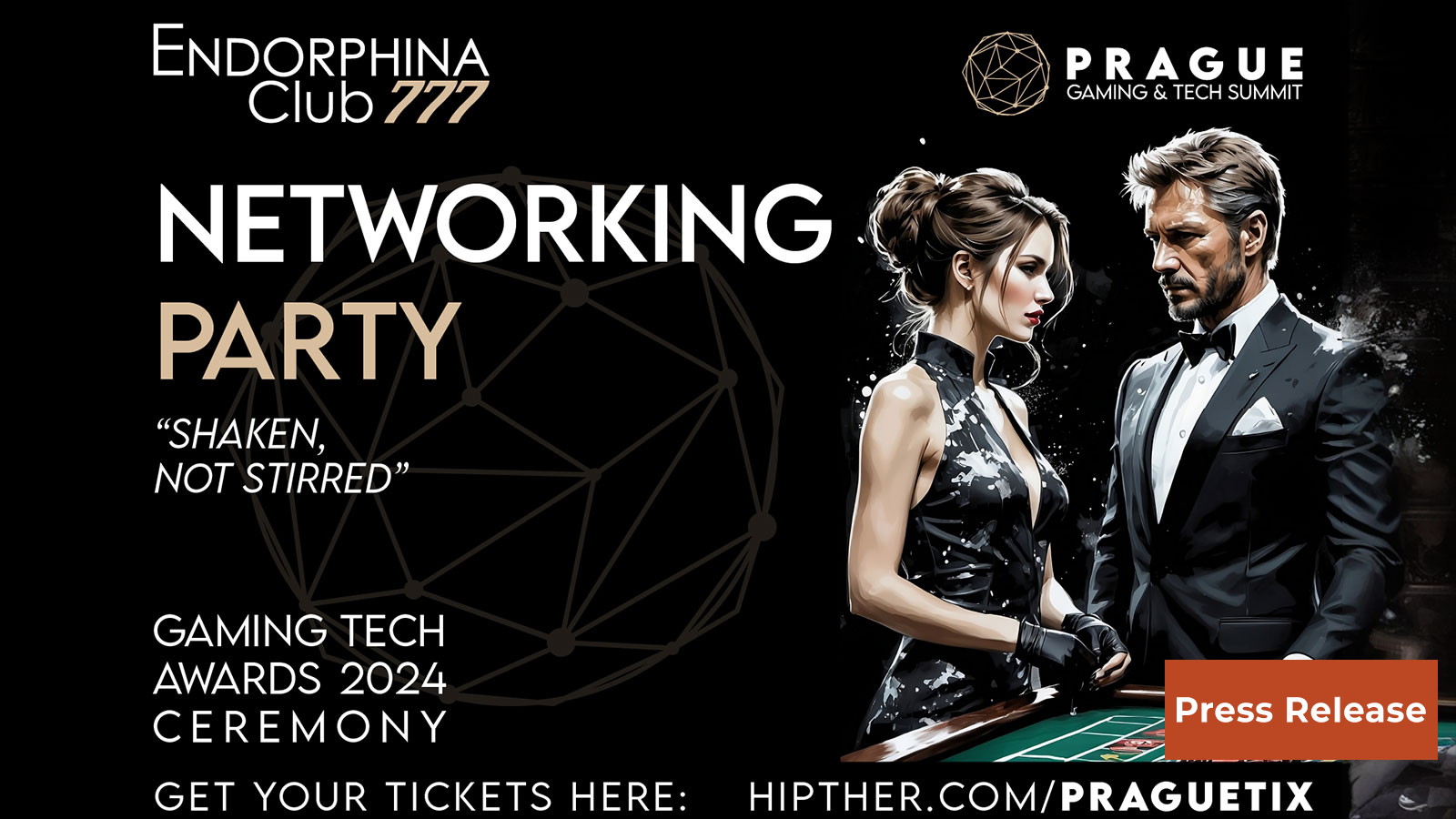 Prague Gaming & TECH Summit To Rock Networking with Electrifying Endorphina Club Party
