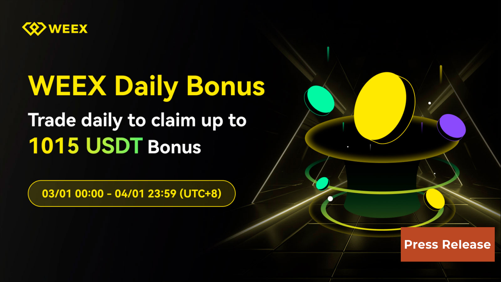Rewarding Traders: WEEX Exchange Honors Users with Exciting Daily Bonus