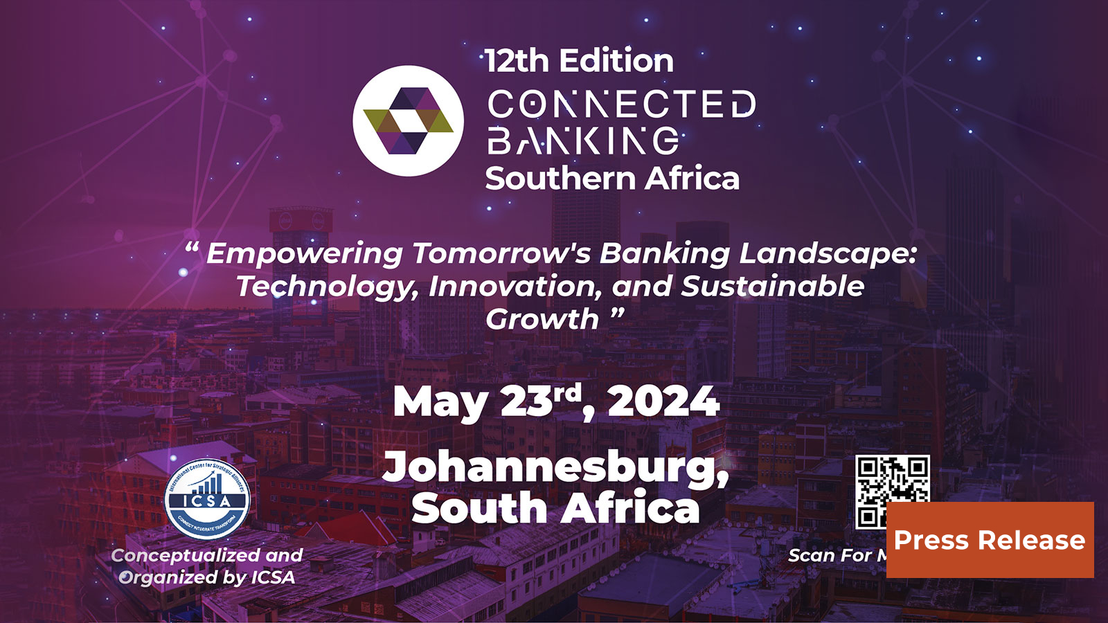 12th Edition Connected Banking Summit – Innovation and Excellence Awards 2024: Southern Africa