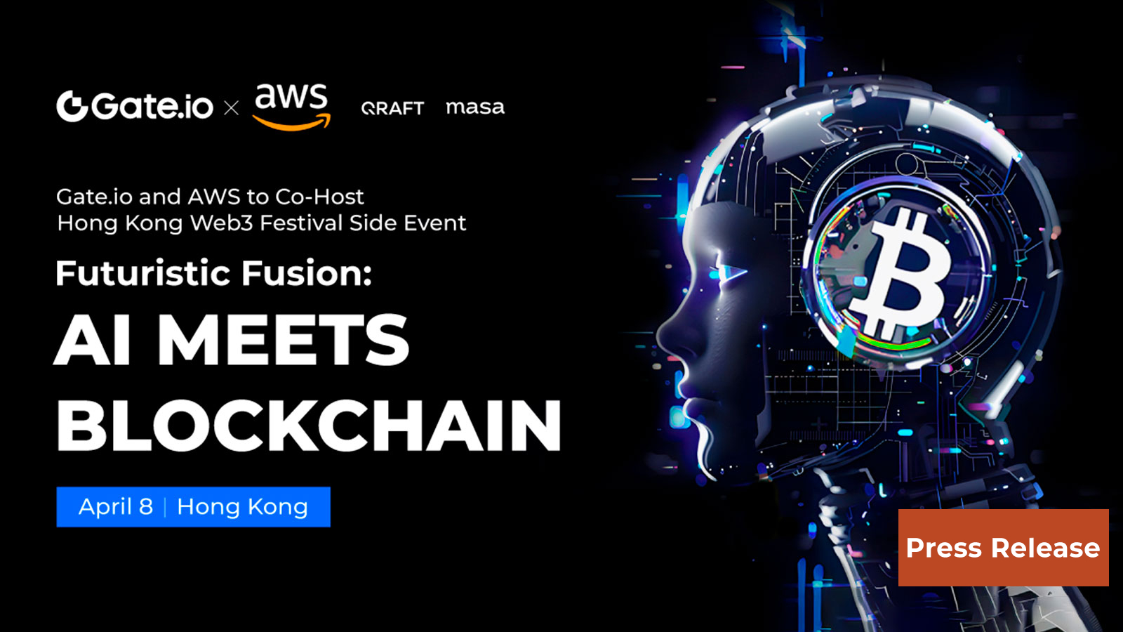 Futuristic Fusion: AI Meets Blockchain - Gate.io and AWS to Co-Host Hong Kong Web3 Festival Side Event