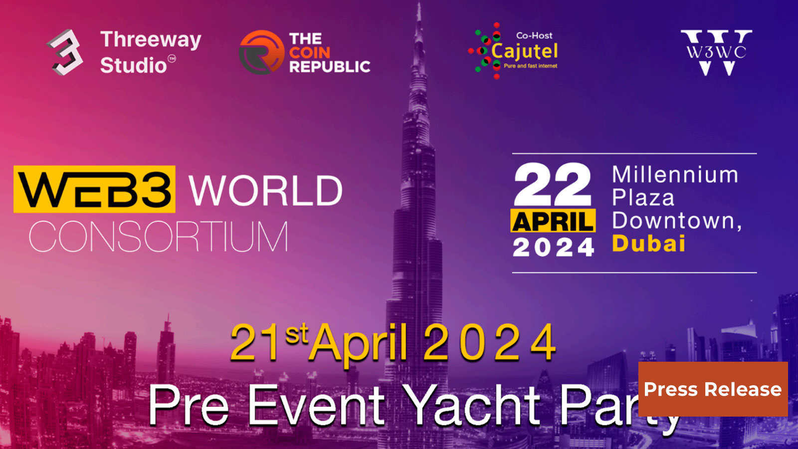 W3WC Dubai Event: Where Visionaries Unite for Web3’s Tomorrow