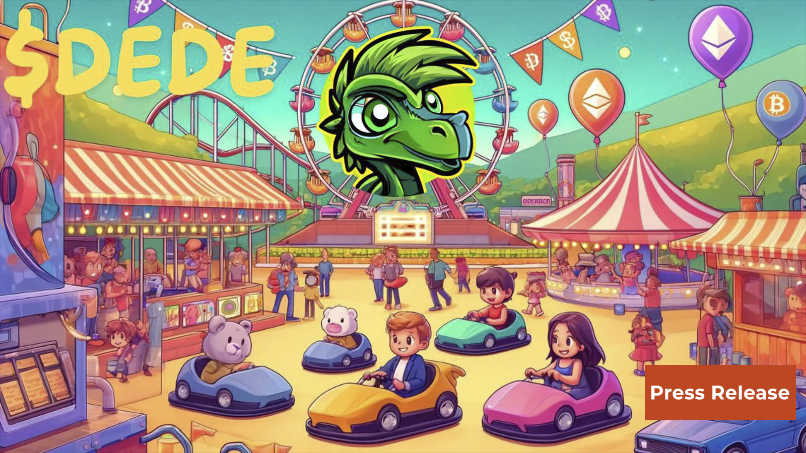 Announcement: $DEDE Coin, the Dino-Meme Cryptocurrency on Solana, Captures Global Interest