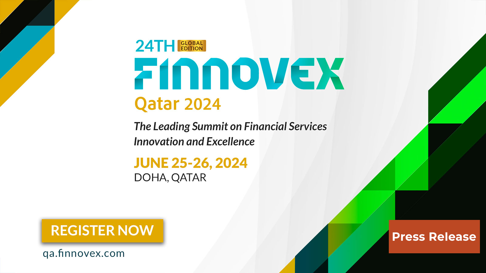 FINNOVEX Qatar 2024 to Spearhead the Financial Revolution: Fintech, AI, Cybersecurity, Sustainability, Data-Driven Transformation, and the Future of Payments