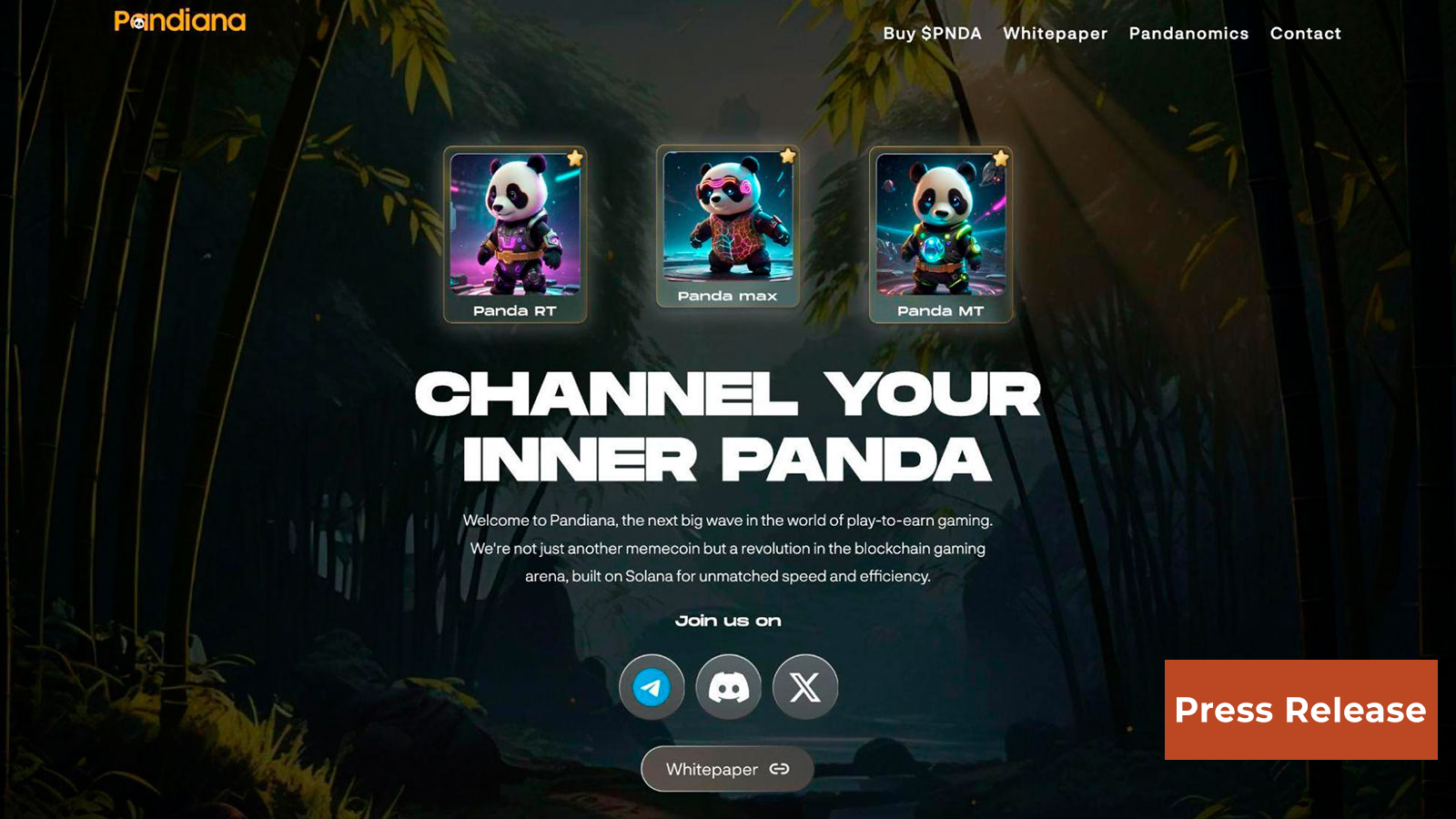 Pandiana Set To Launch On Solana, Redefining Meme Coins with Utility And Innovation