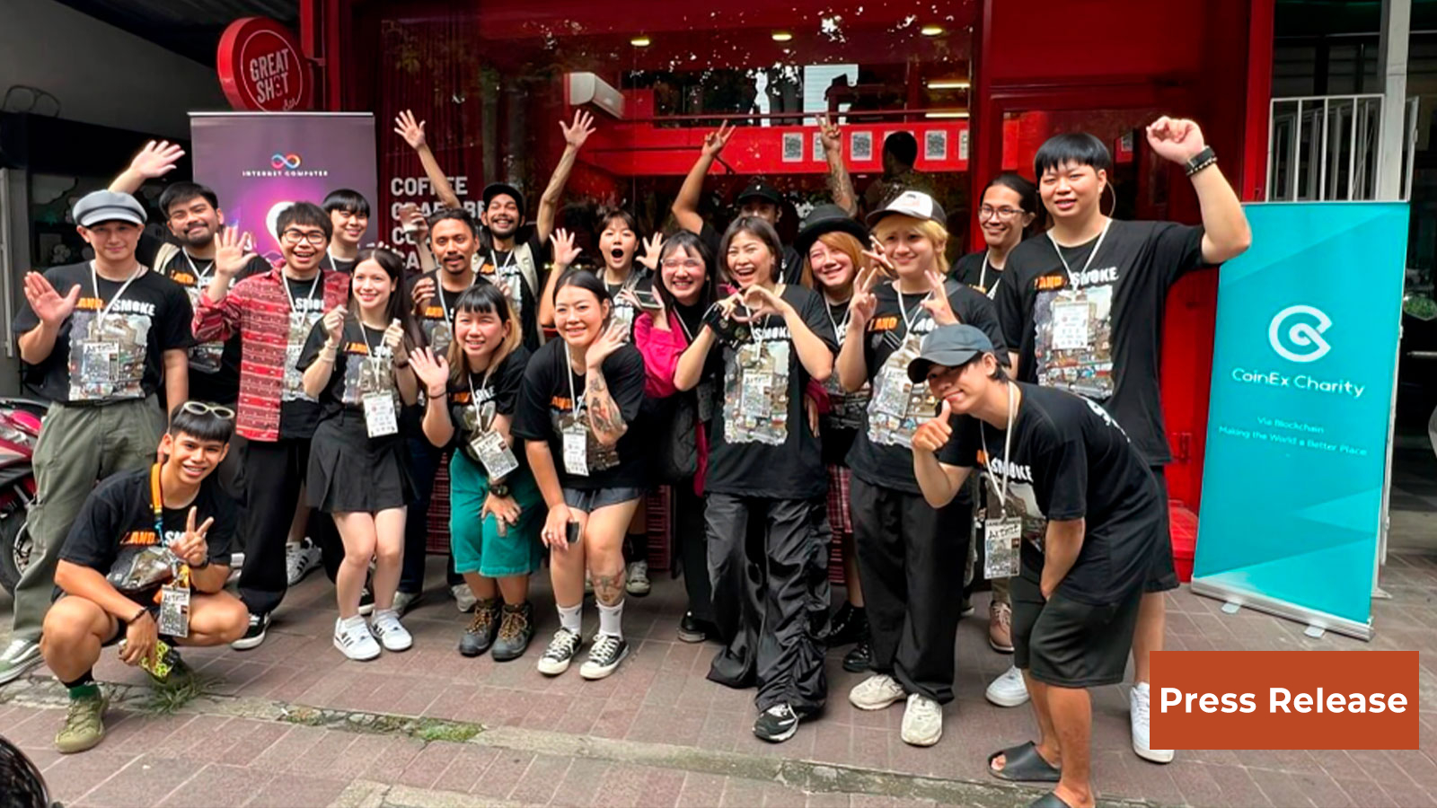 Raising Environmental Awareness: CoinEx Charity Sponsors Thai “Land of Smoke” Exhibition
