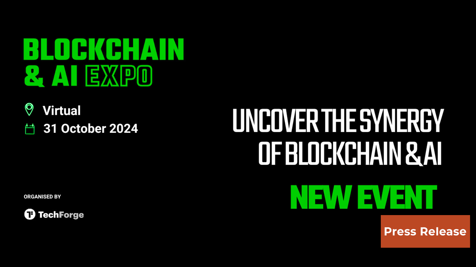 Explore the synergy of blockchain and AI at the brand new virtual Blockchain & AI Expo 2024
