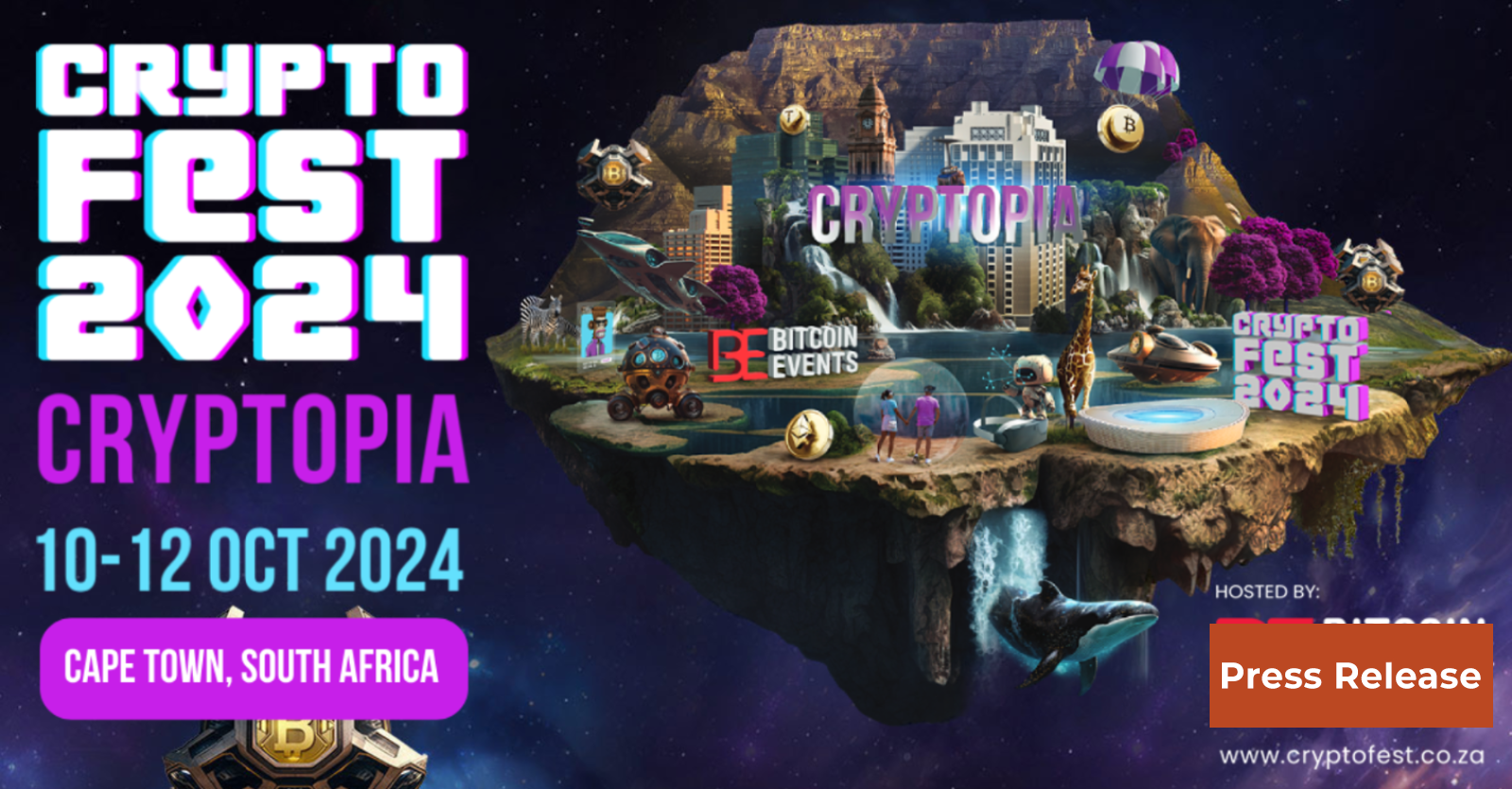 Crypto Fest 2024: A Unique Celebration of Web3.0 Innovation and Culture in Cape Town, South Africa