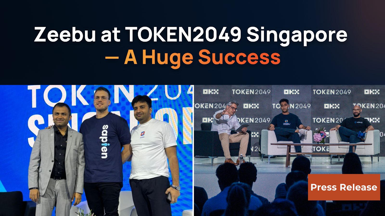 Zeebu Dominates TOKEN2049 with Lasting Impact and Unmatched Presence